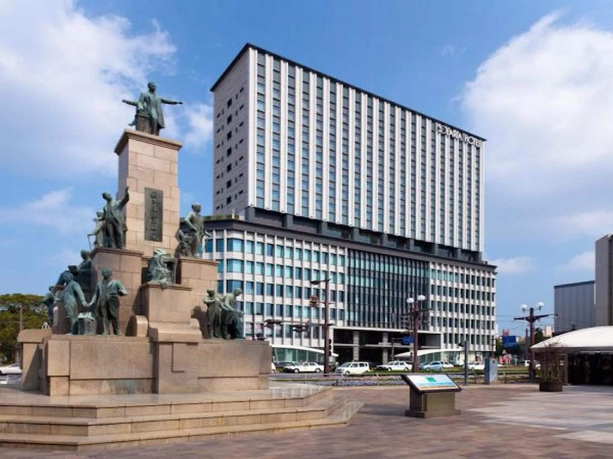 Facade/entrance in Solaria Nishitetsu Hotel Kagoshima