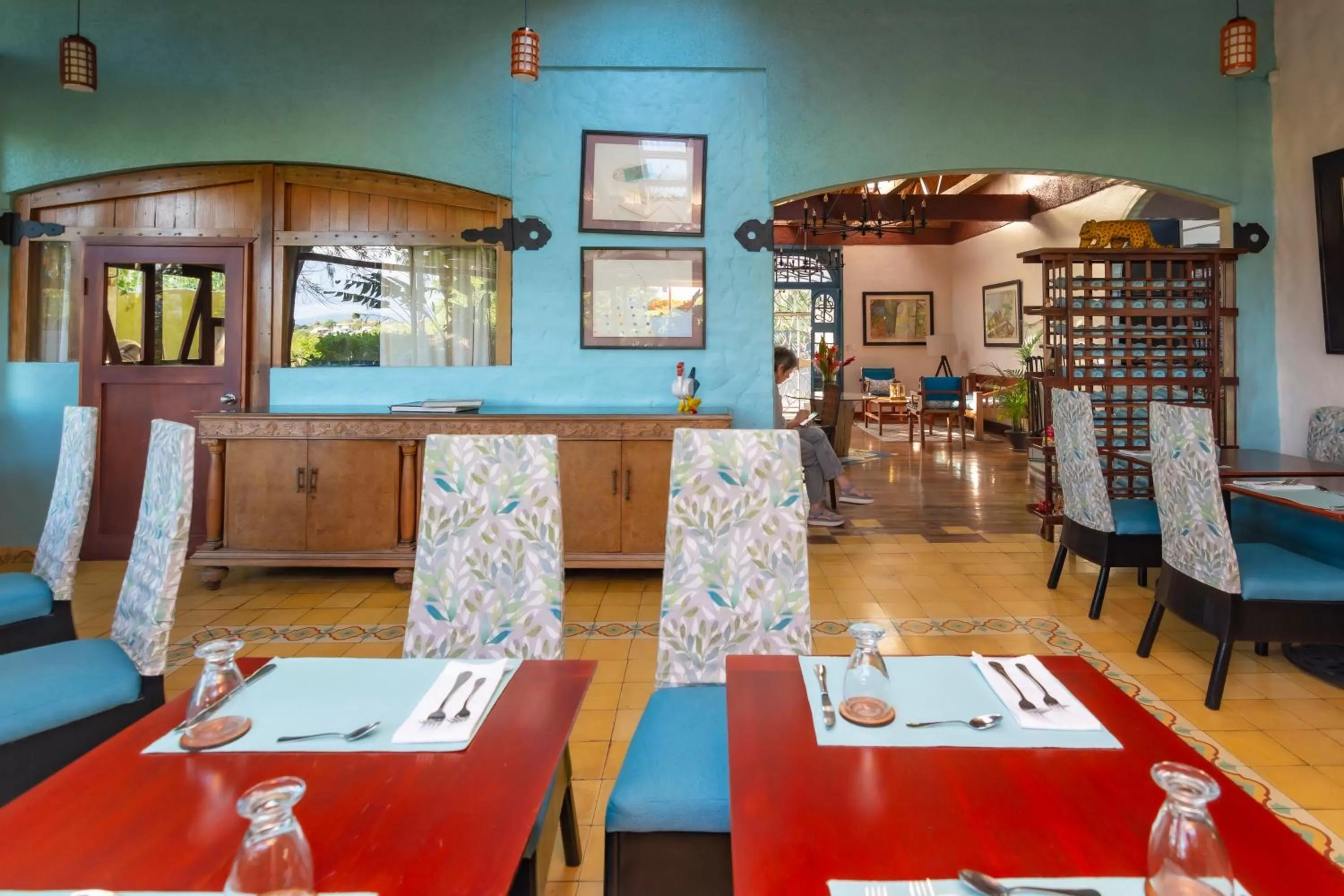 Restaurant/places to eat in Finca Rosa Blanca Coffee Farm and Inn