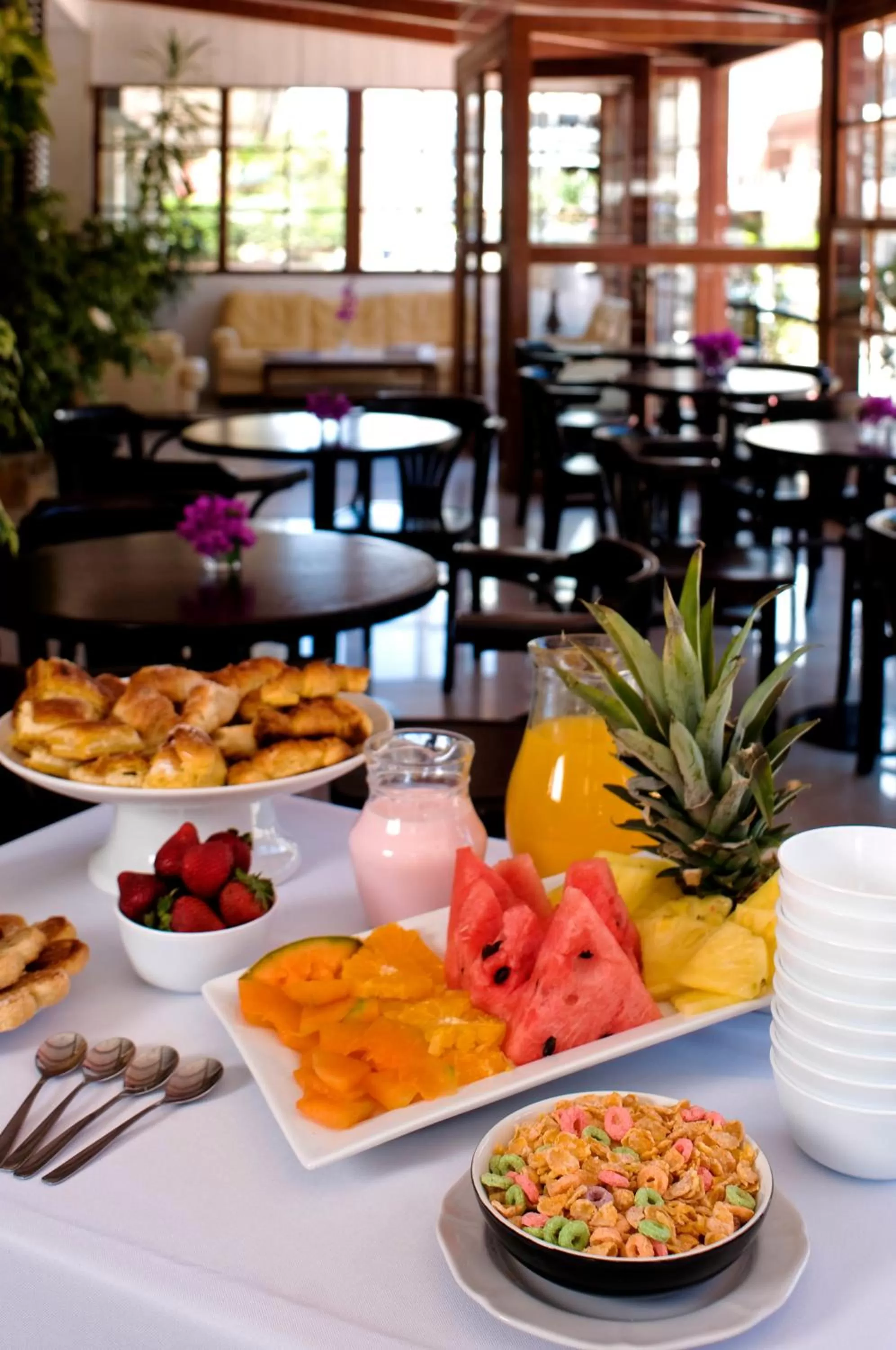 Buffet breakfast in Hotel San Martin