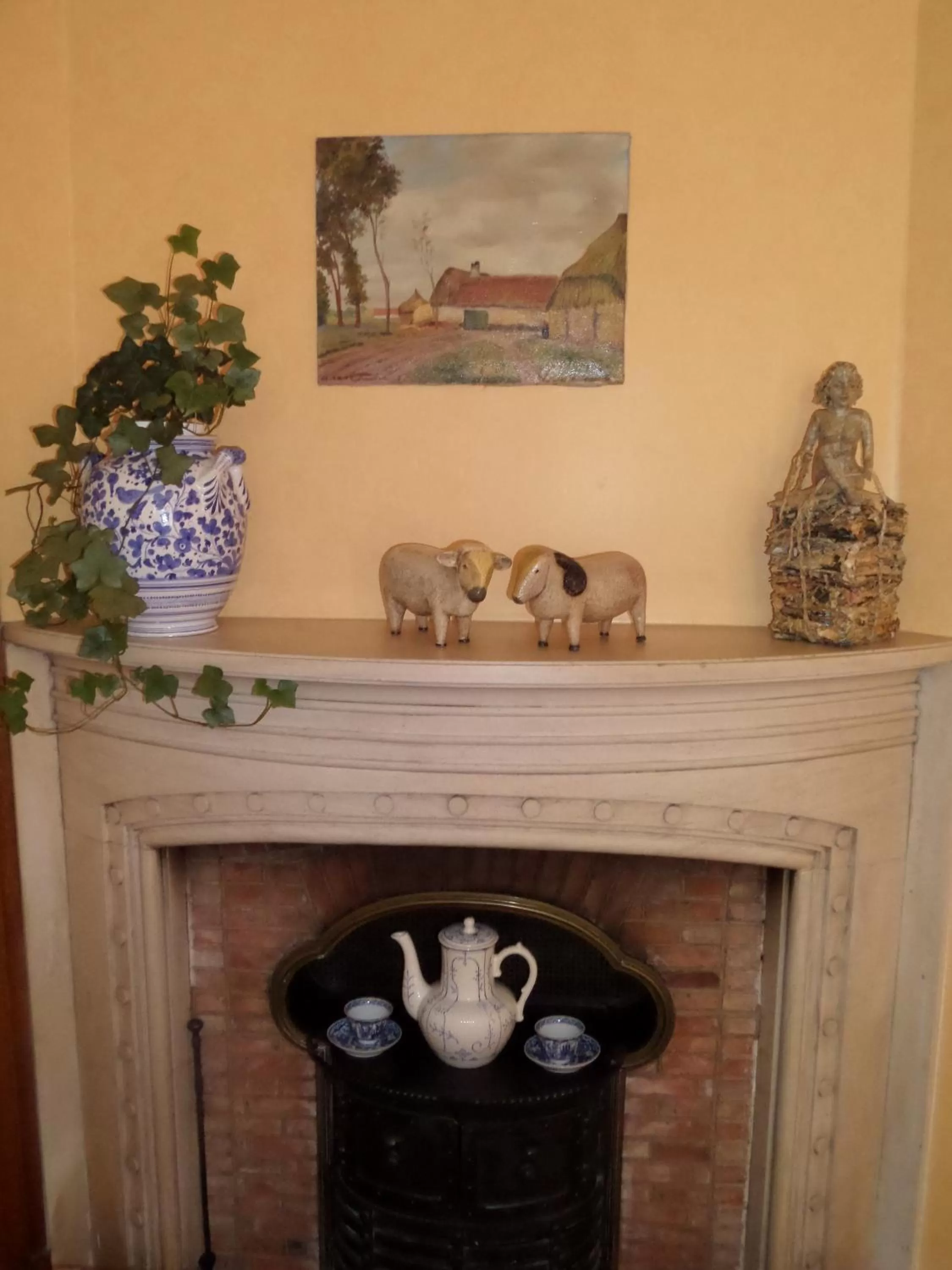 Decorative detail in L'Étape Fagnarde - Bed, Breakfast & Sauna