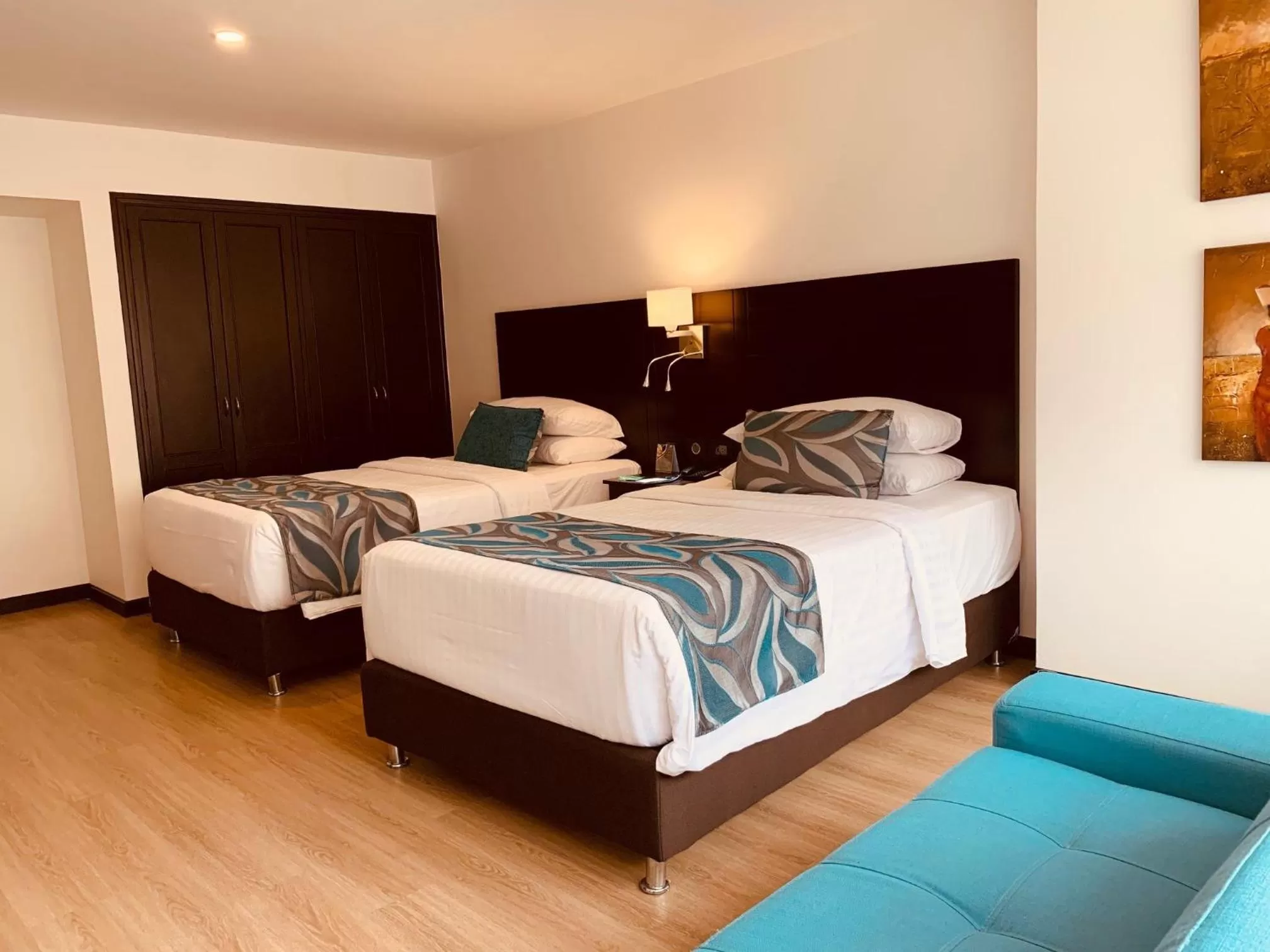 Bed in Hotel Dann Cali