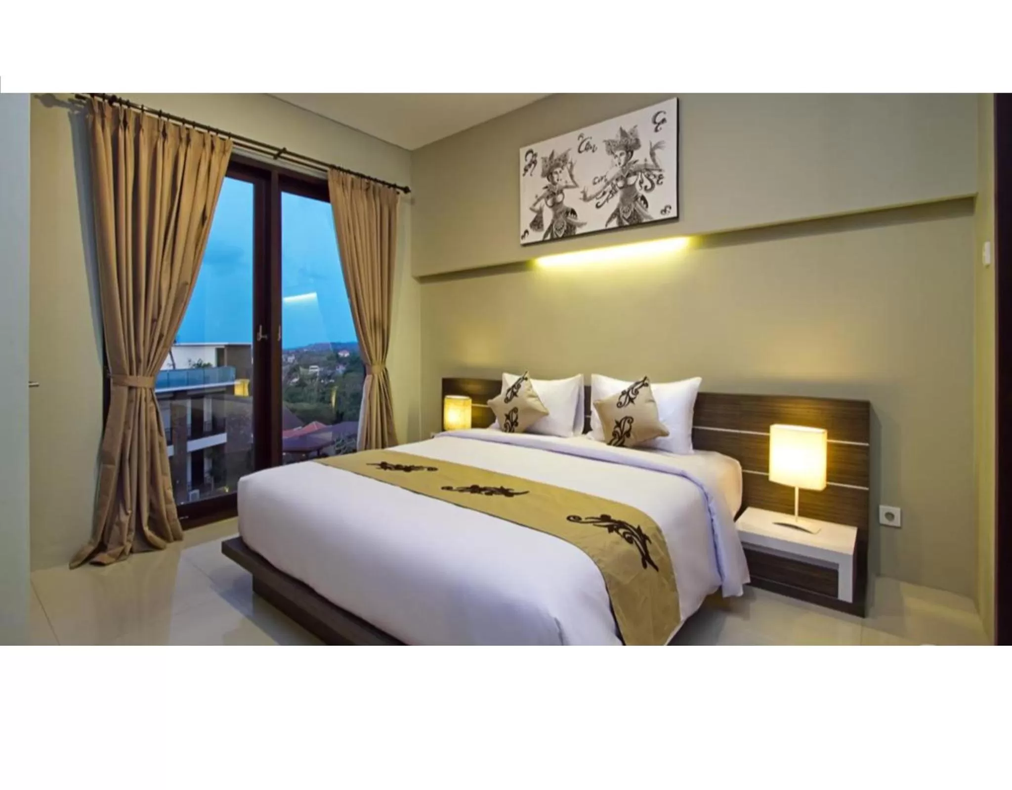 Bedroom, Bed in ABISHA Resort Jimbaran