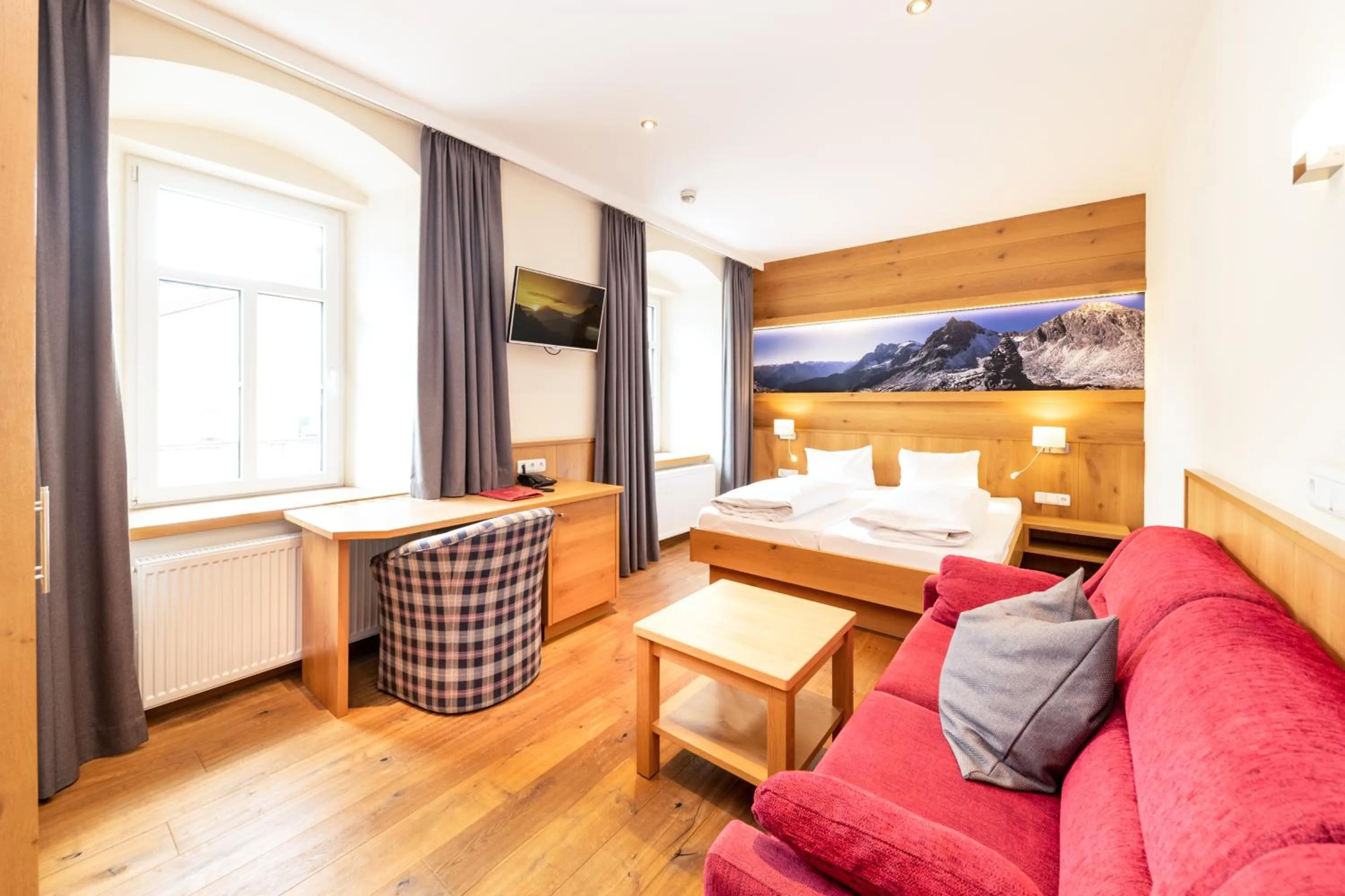 Bedroom, Bed in Hotel Heitzmann