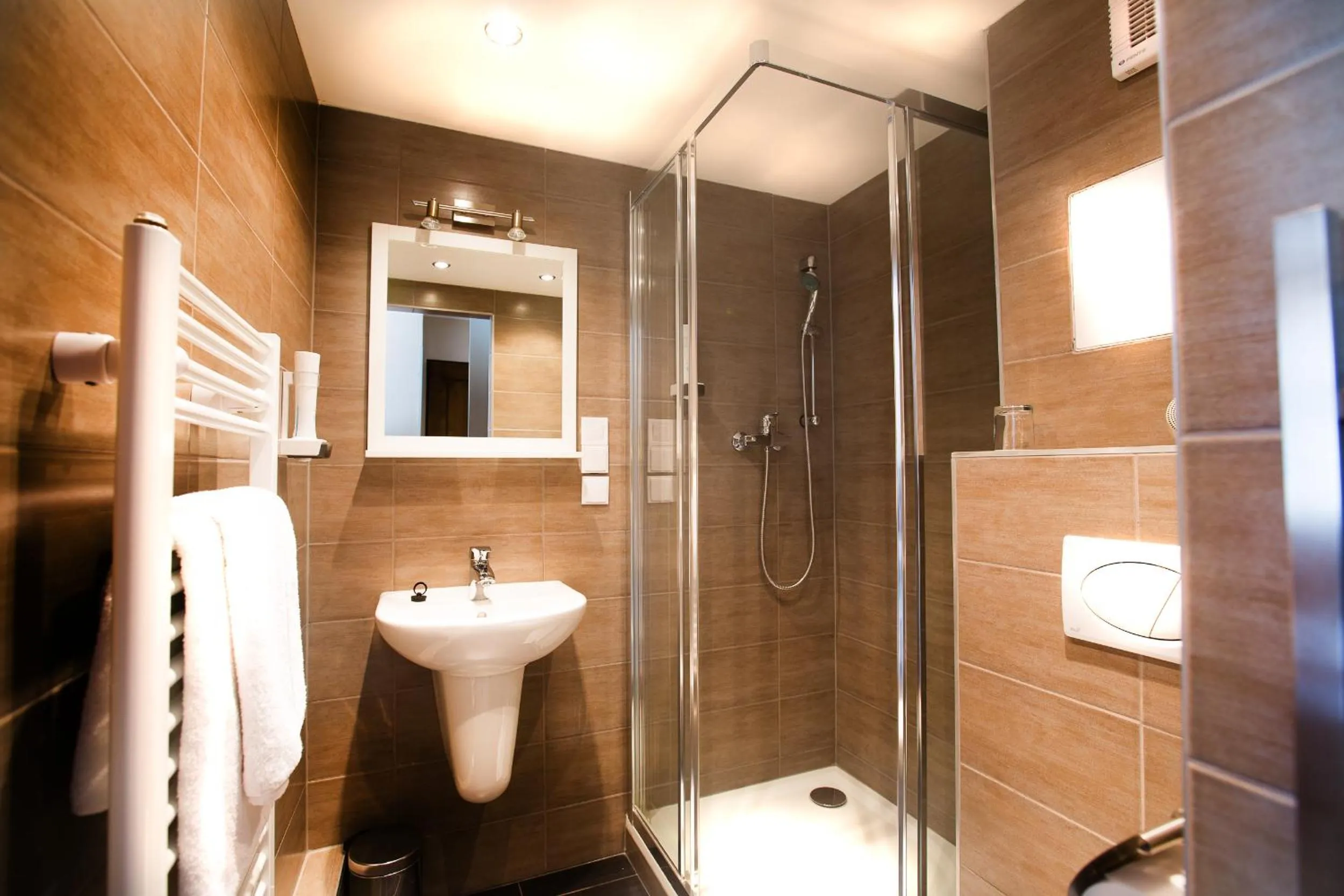 Bathroom in Burghotel Nürnberg