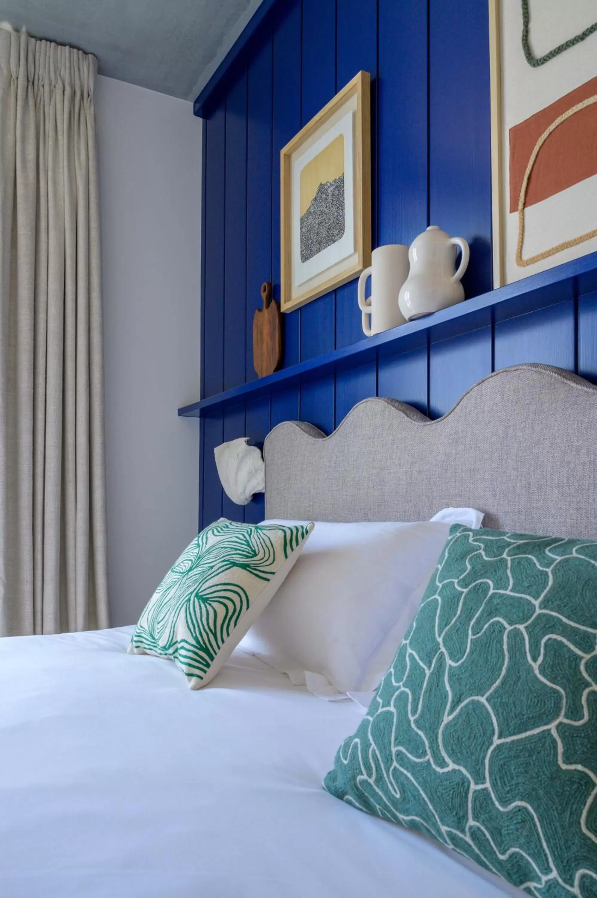 Bed in Hôtel de La Plage