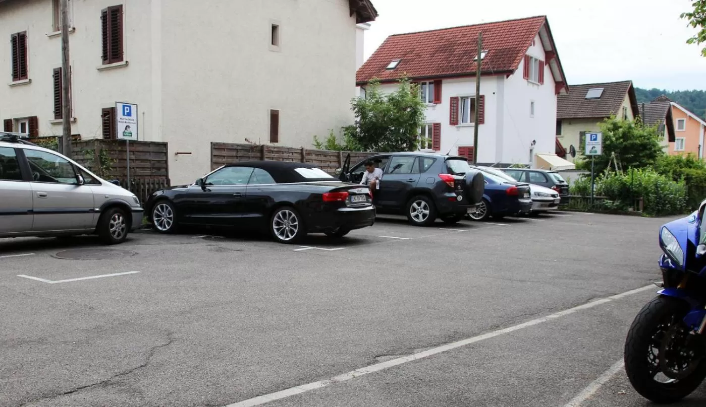 Parking in Hotel Rheinfall