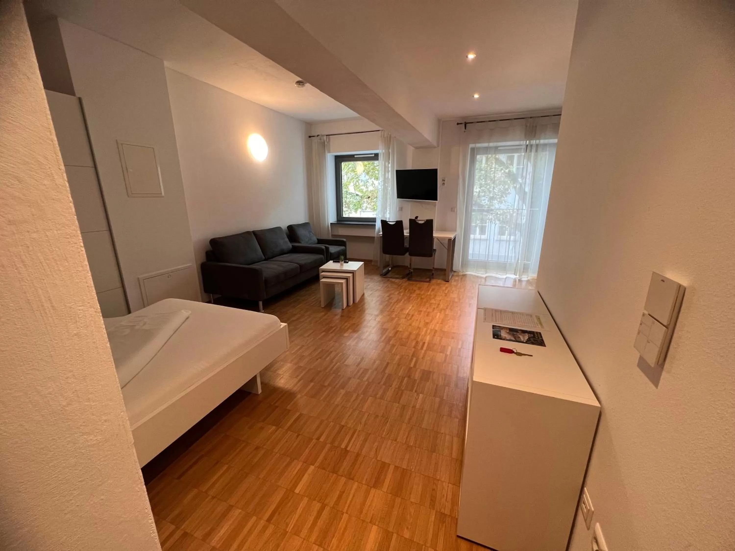 Seating Area in New Age Boardinghouse