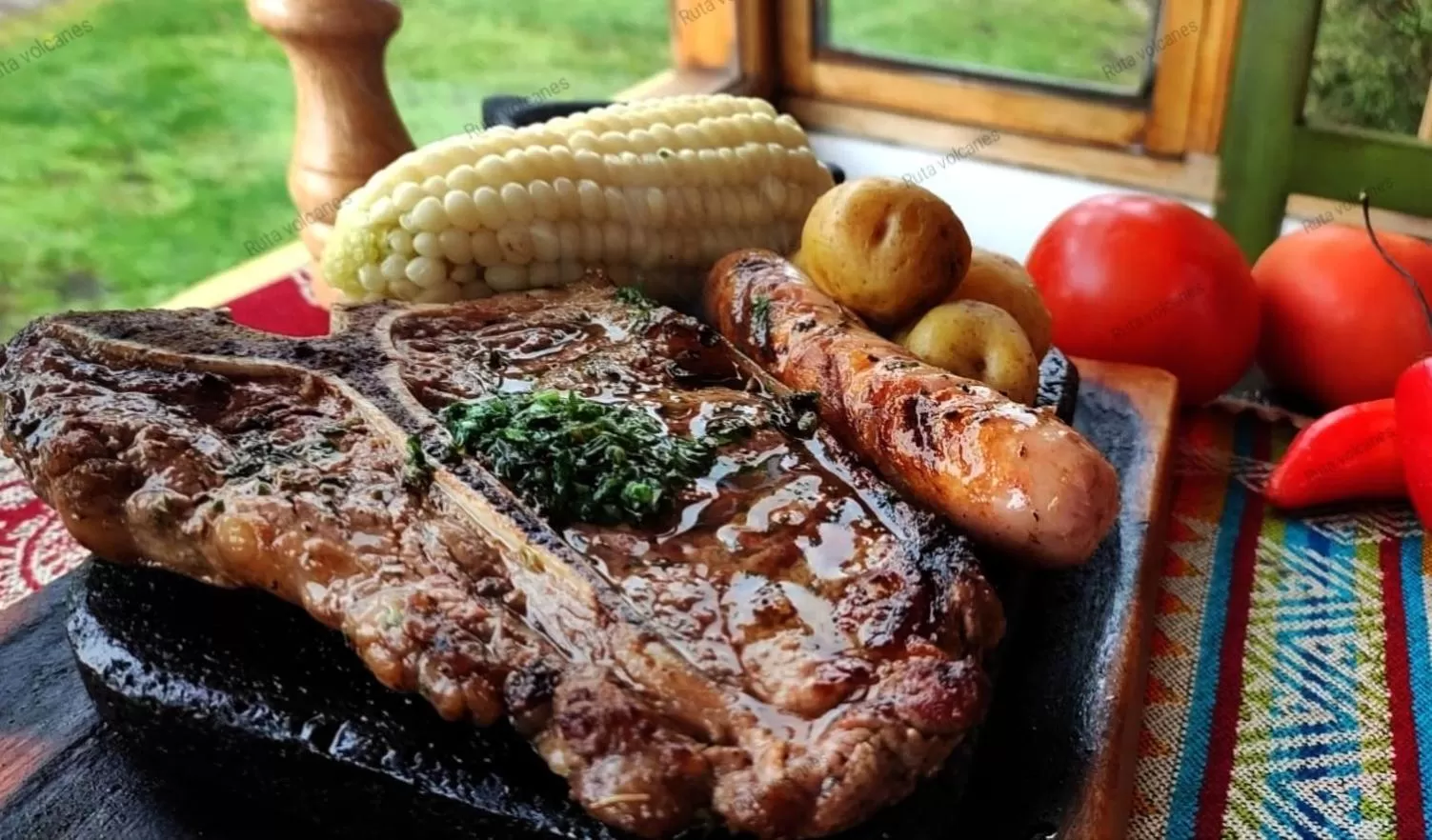 Restaurant/places to eat, Food in Ruta de los volcanes "Casa de campo"