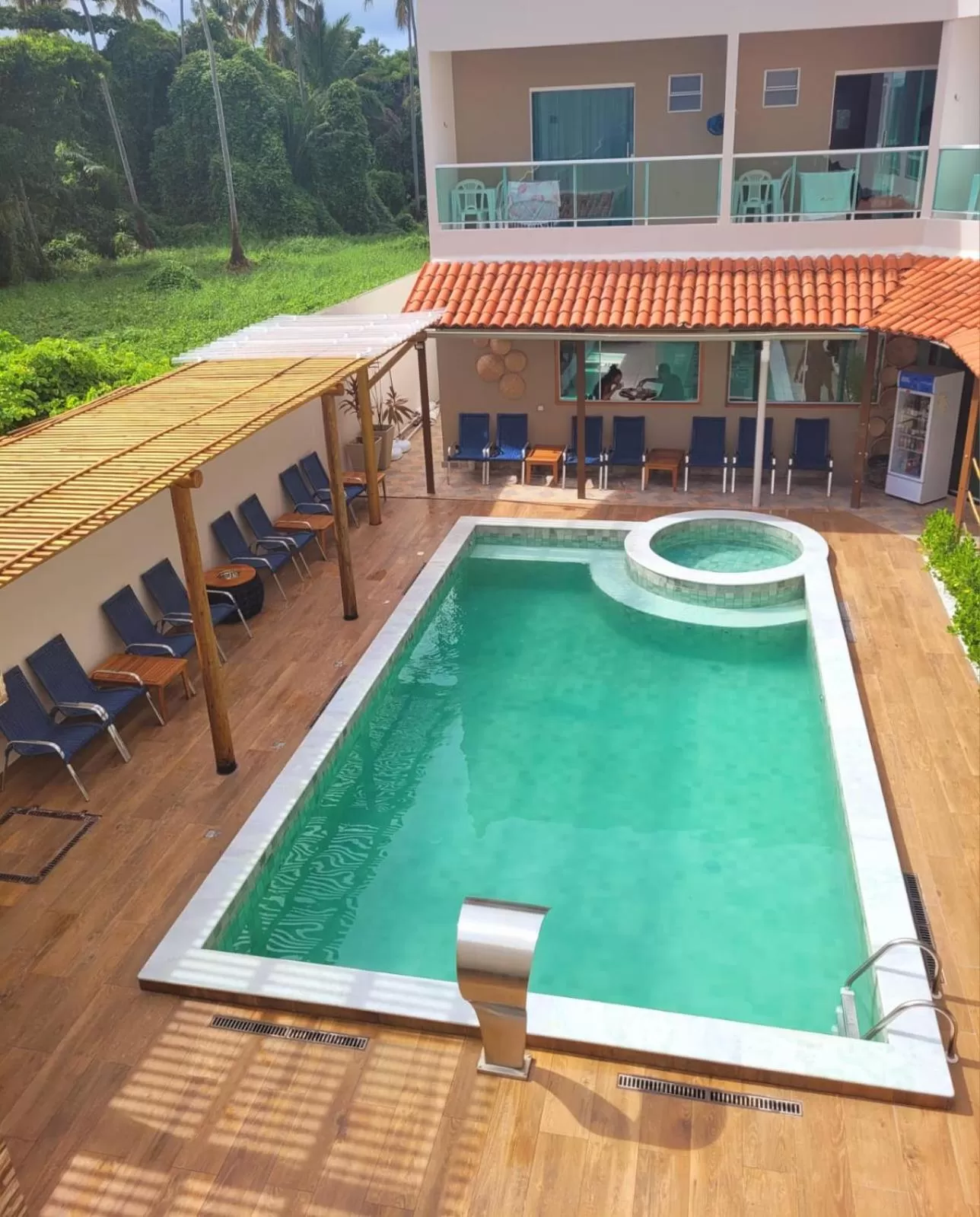 Swimming pool, Pool View in Pousada Concha Dourada
