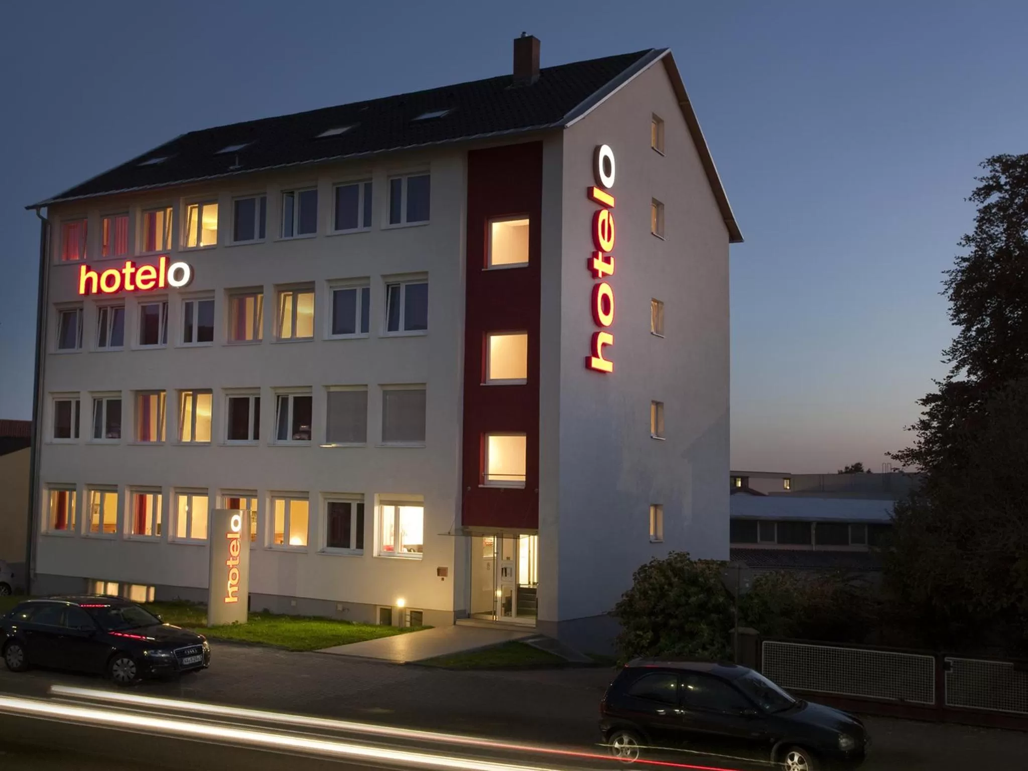 Facade/entrance in hotelo Heidelberg