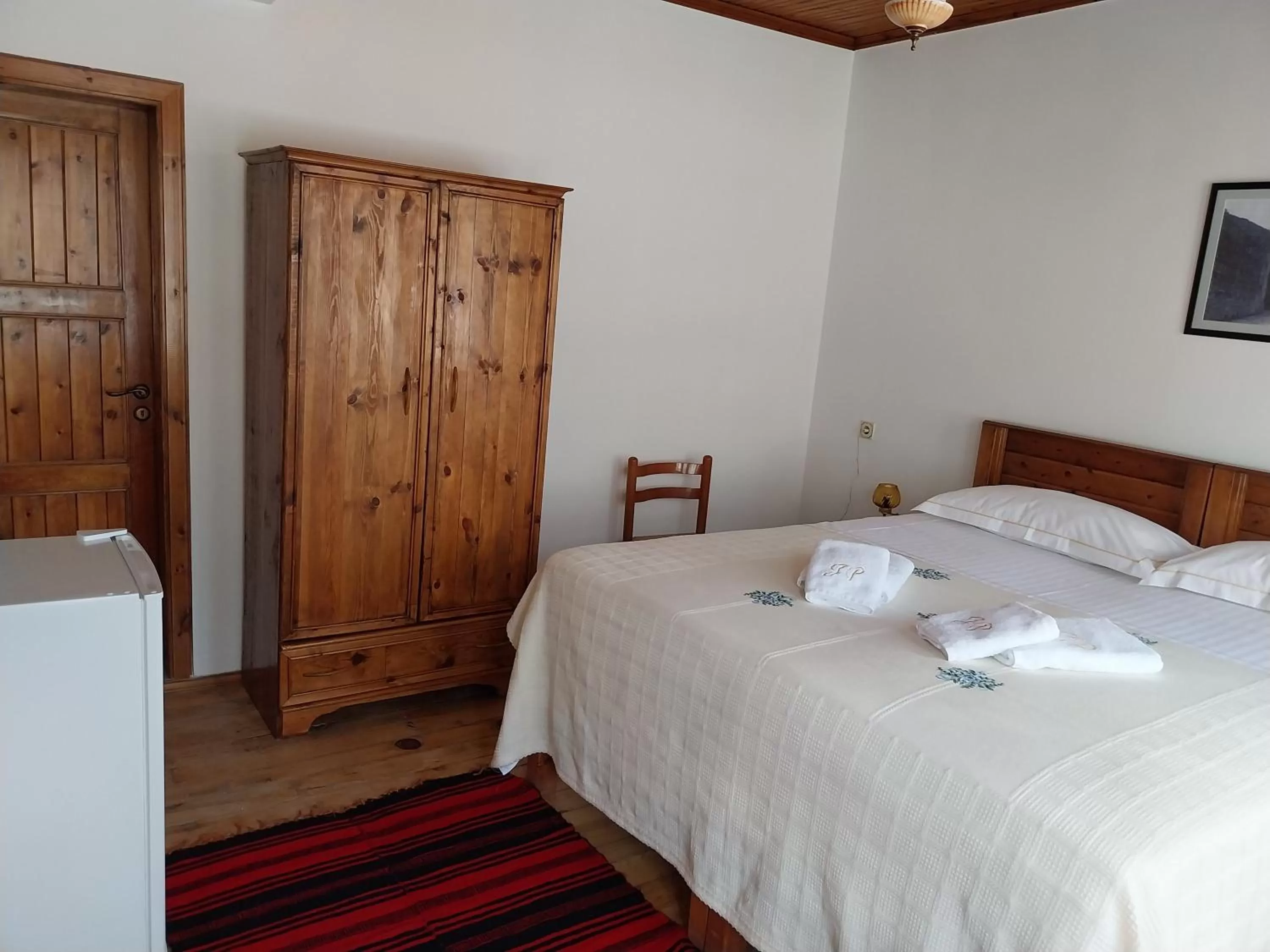 Bed in Guest House J.Prifti