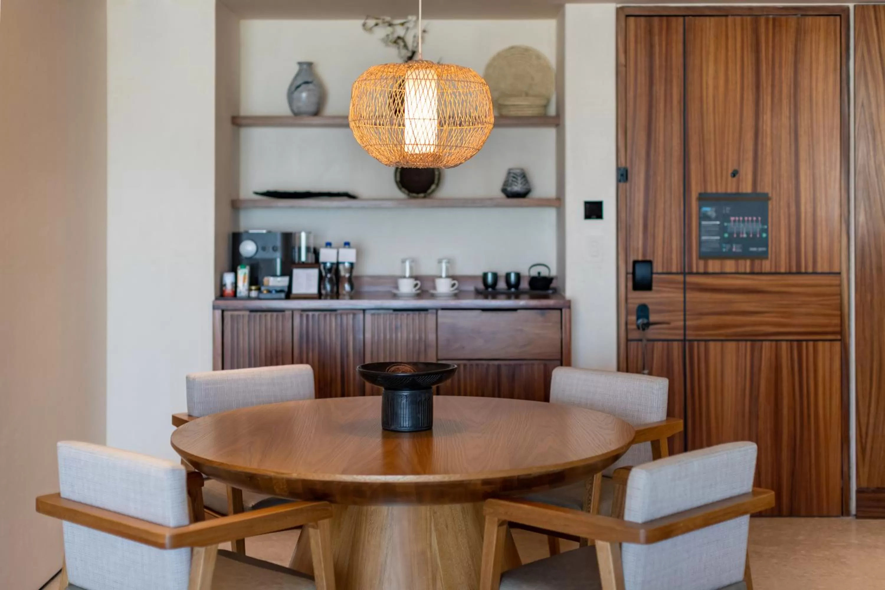 Living room in Nobu Hotel Los Cabos