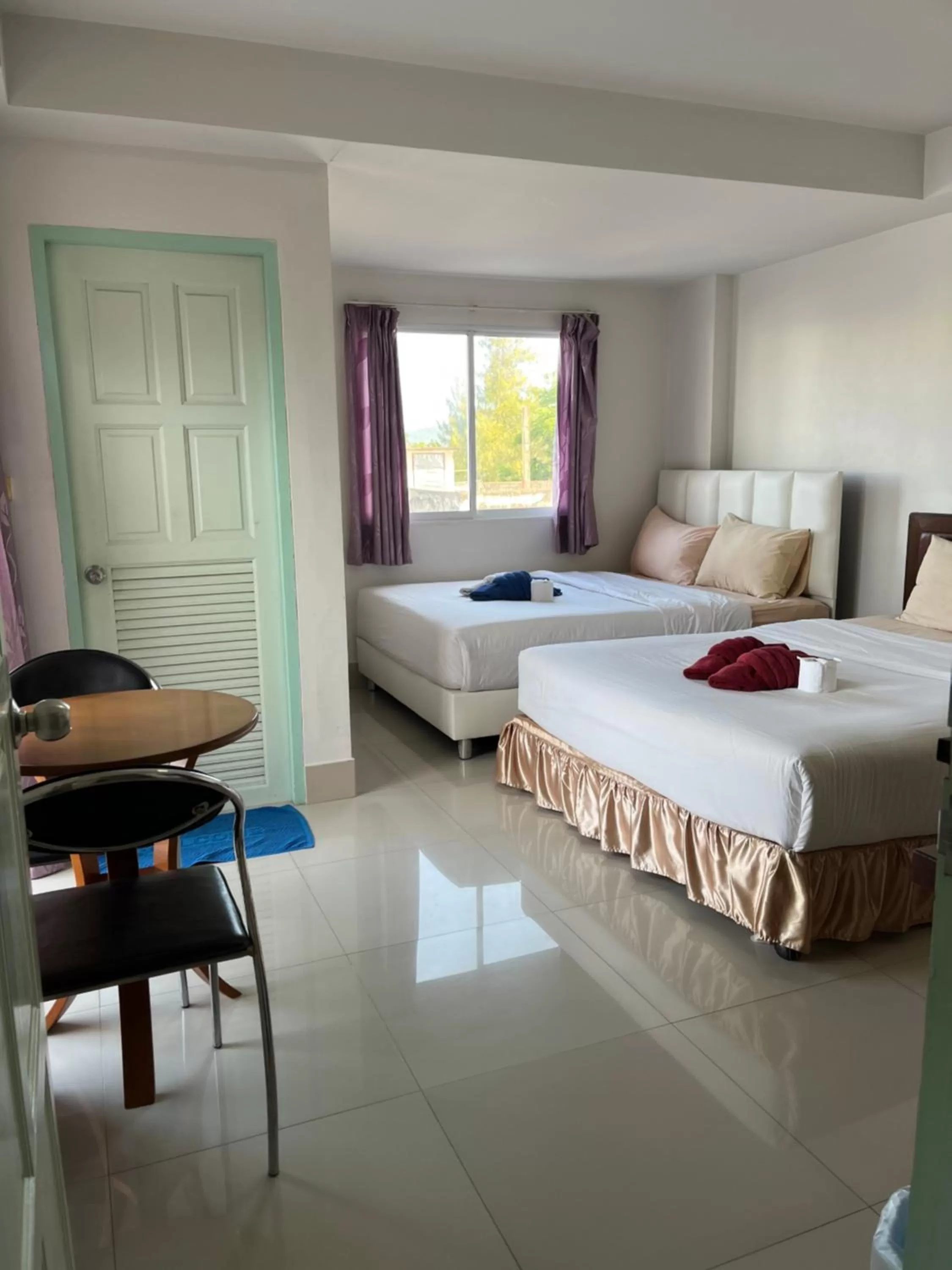 Bed in Baanpak Sam Anong