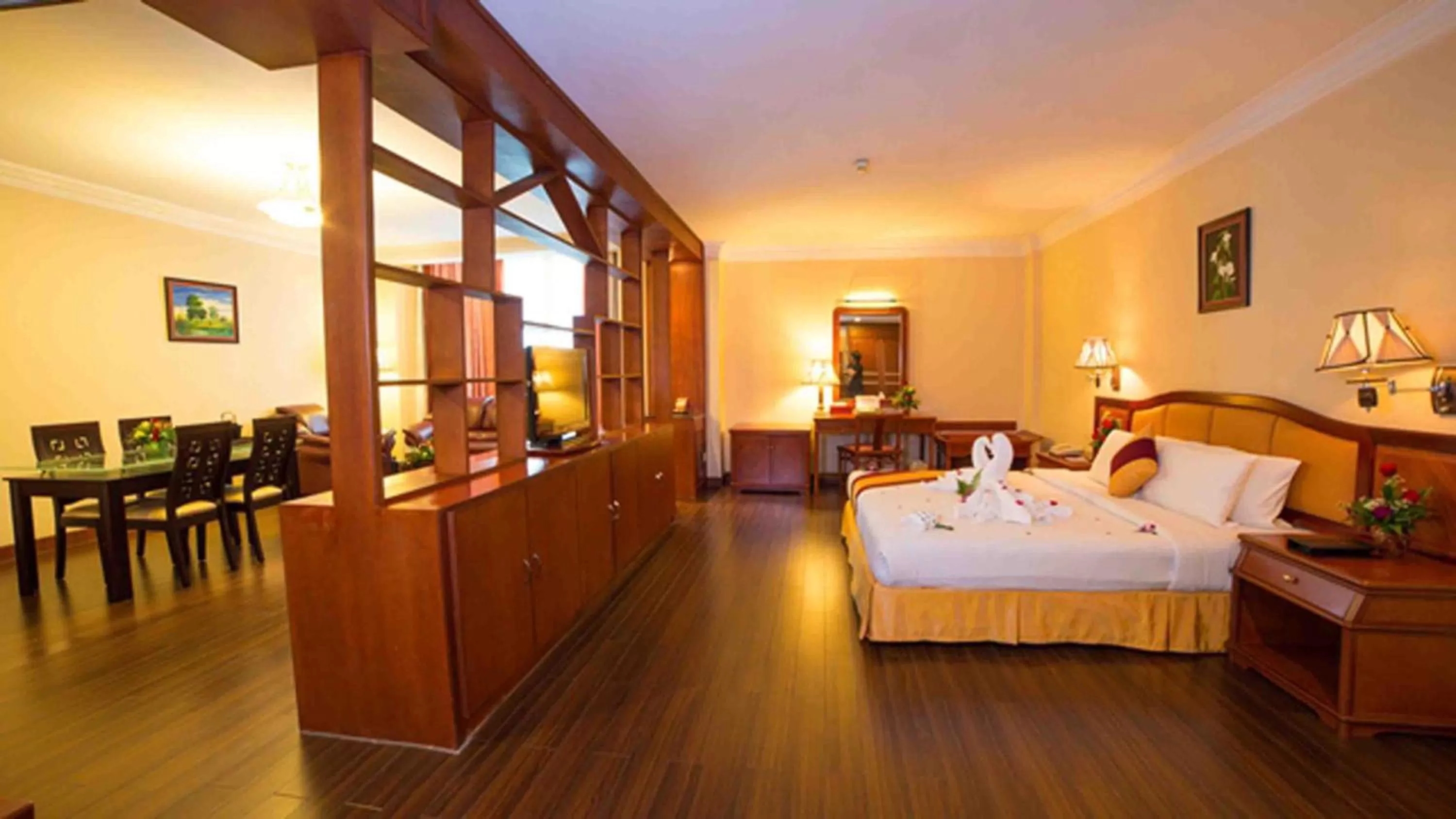 Living room in Phnom Penh Hotel