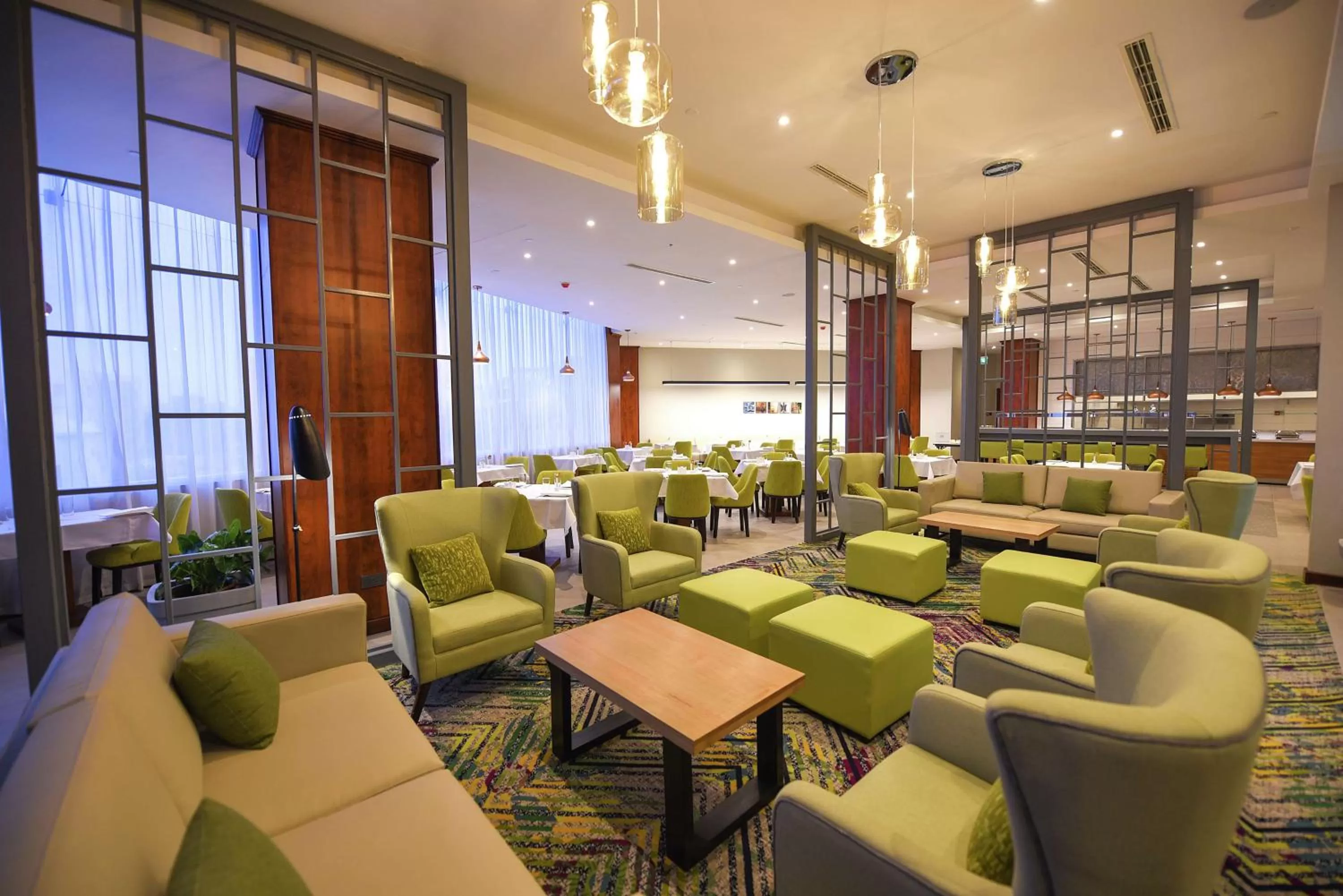 Restaurant/places to eat in Hilton Garden Inn Kampala