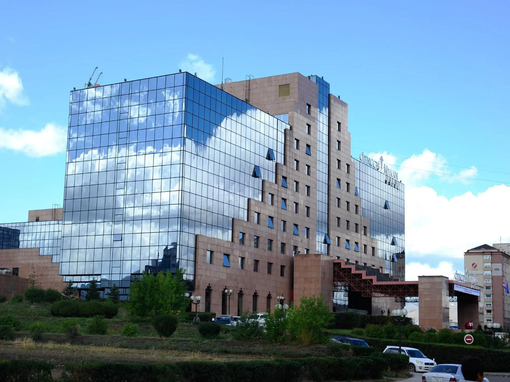 Property building in Chinggis Khaan Hotel