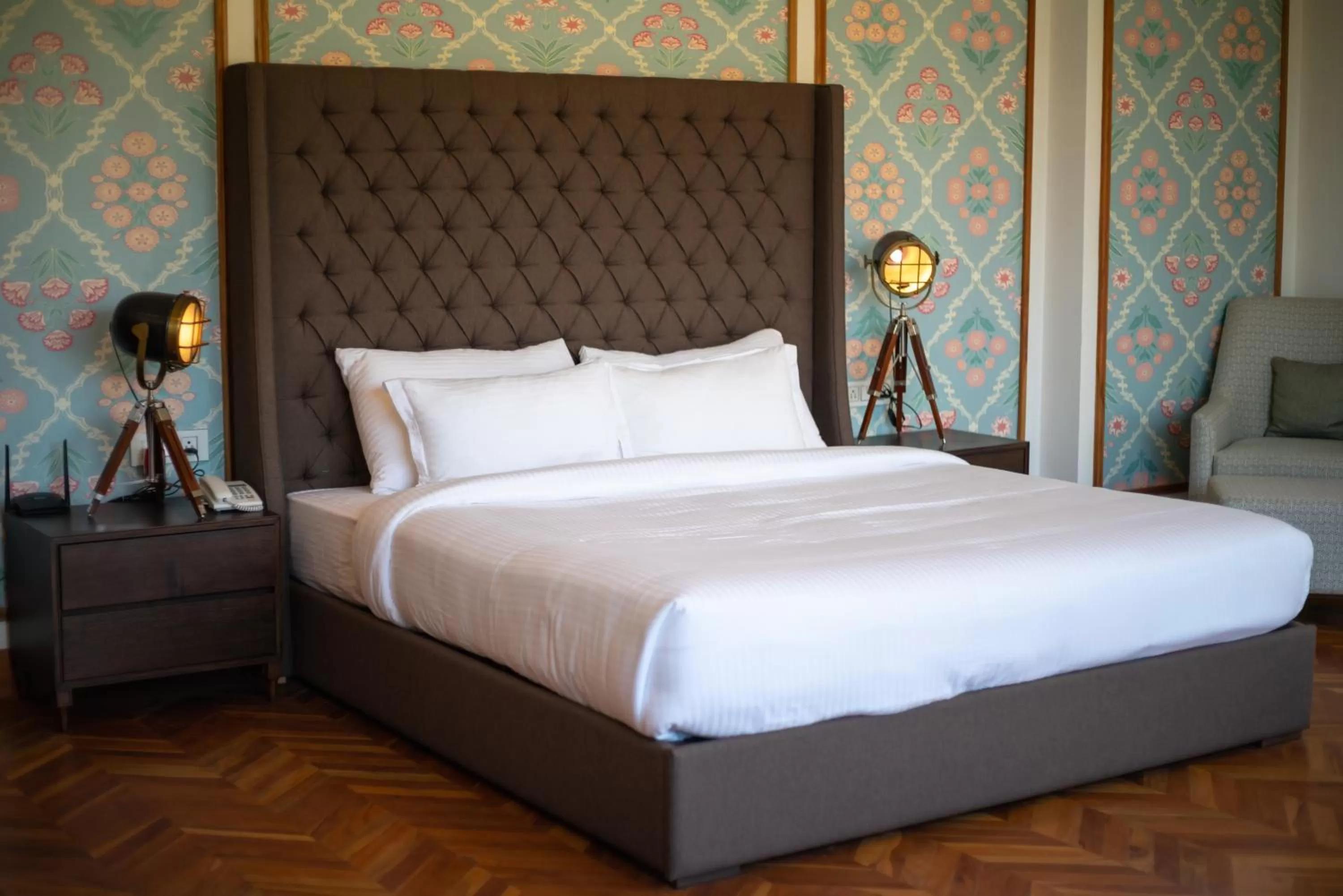 Bed in Glenville Forest Resort & Spa