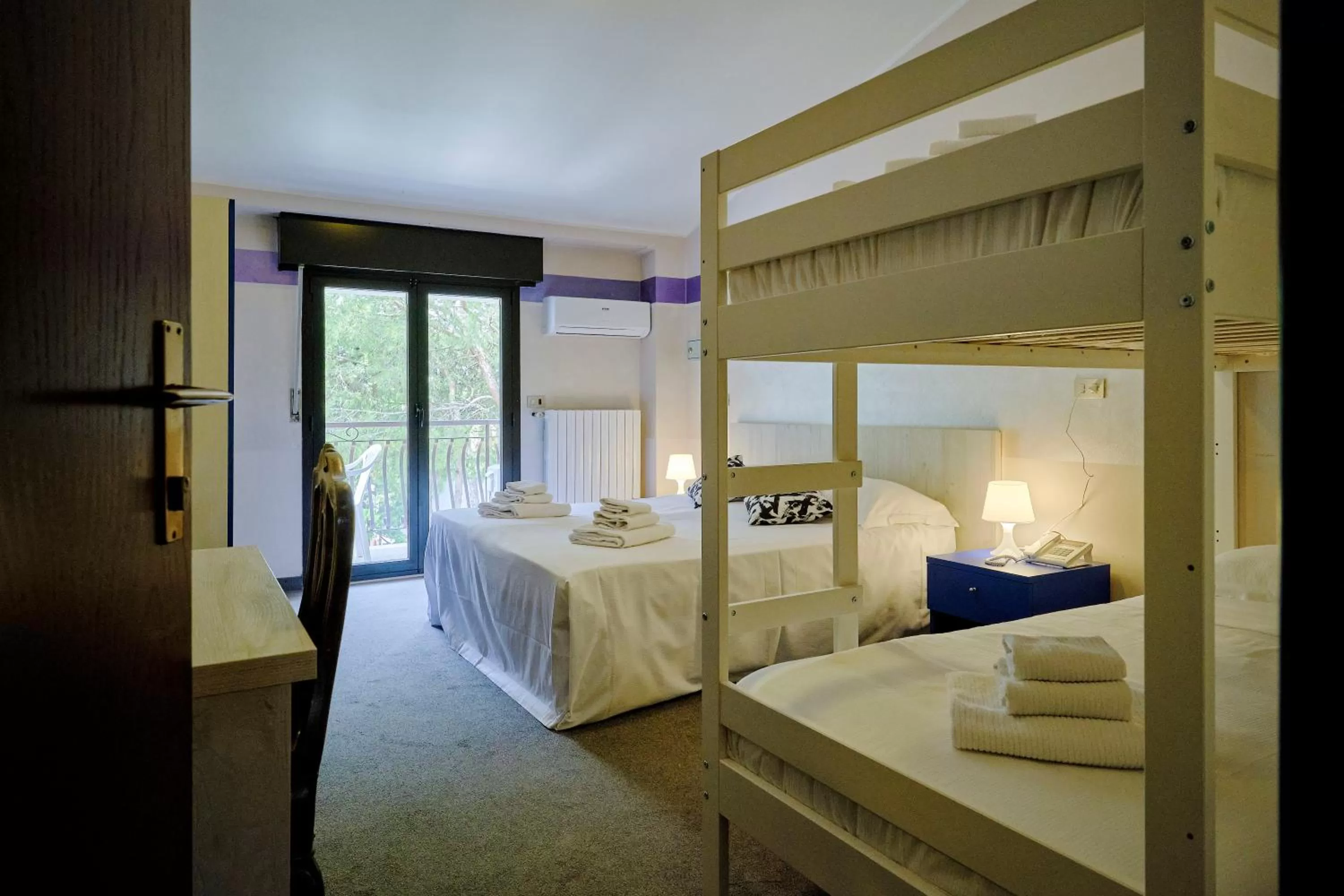 Bed in HOTEL VITTORIA