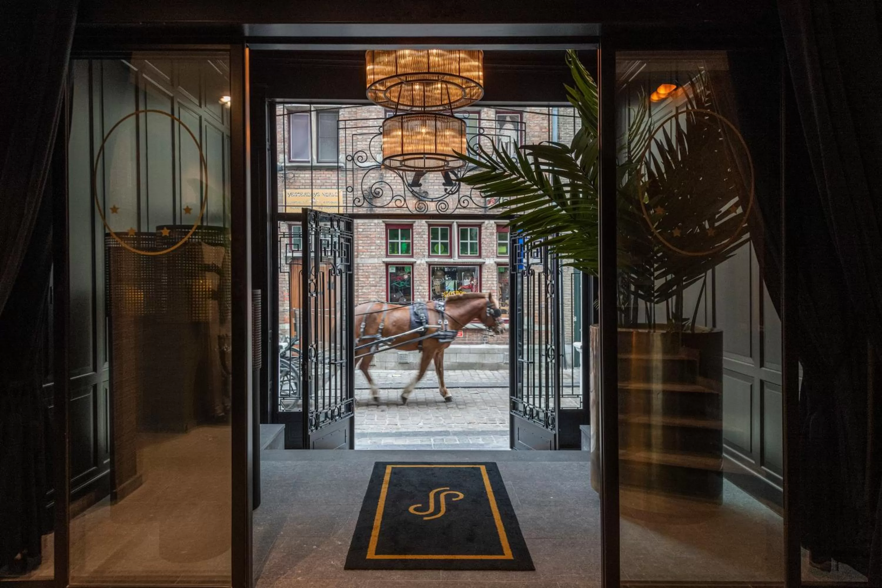 Facade/entrance in Dukes' Academie Brugge - by Dukes' Hotel Collection