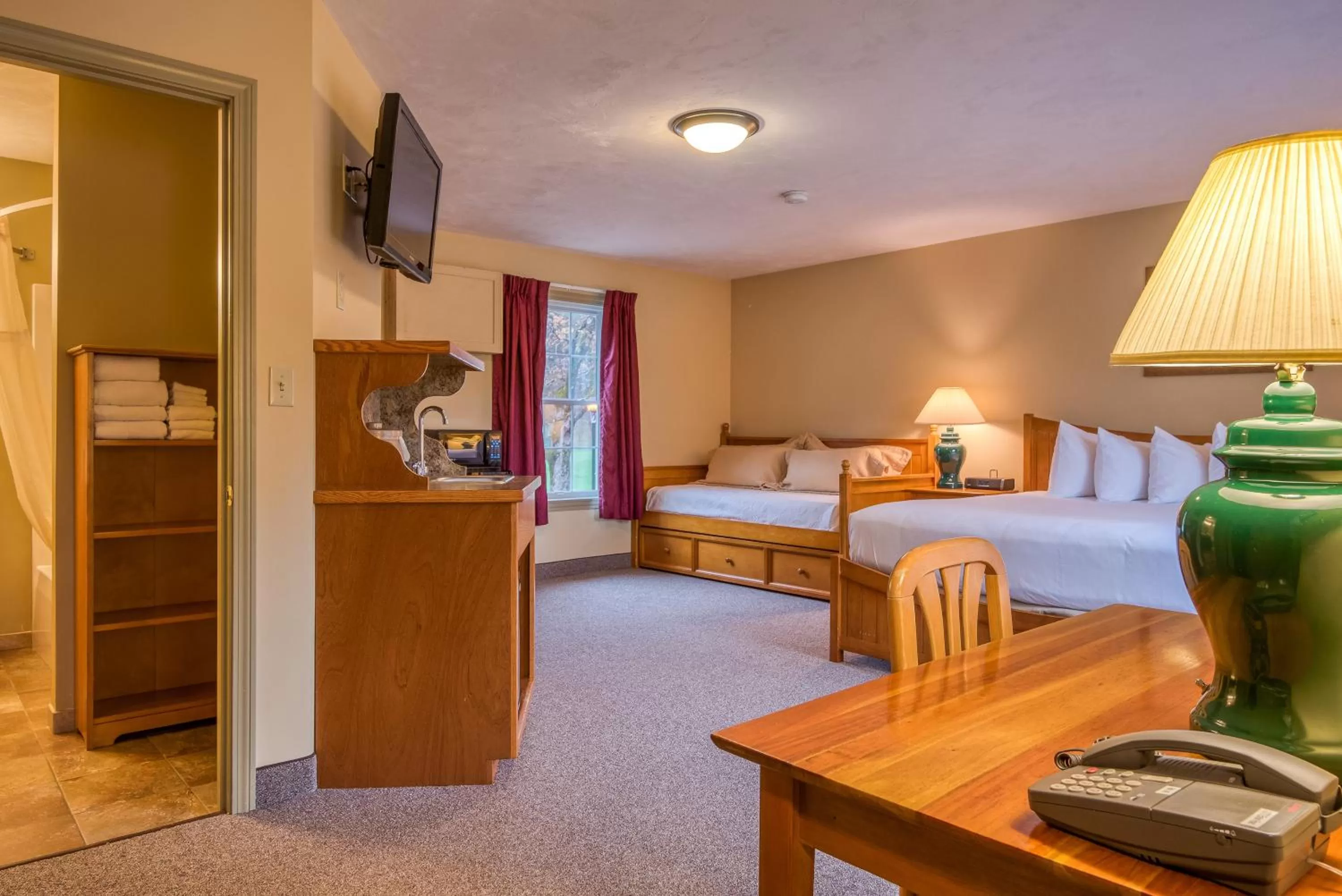 Living room, Bed in Purity Spring Resort