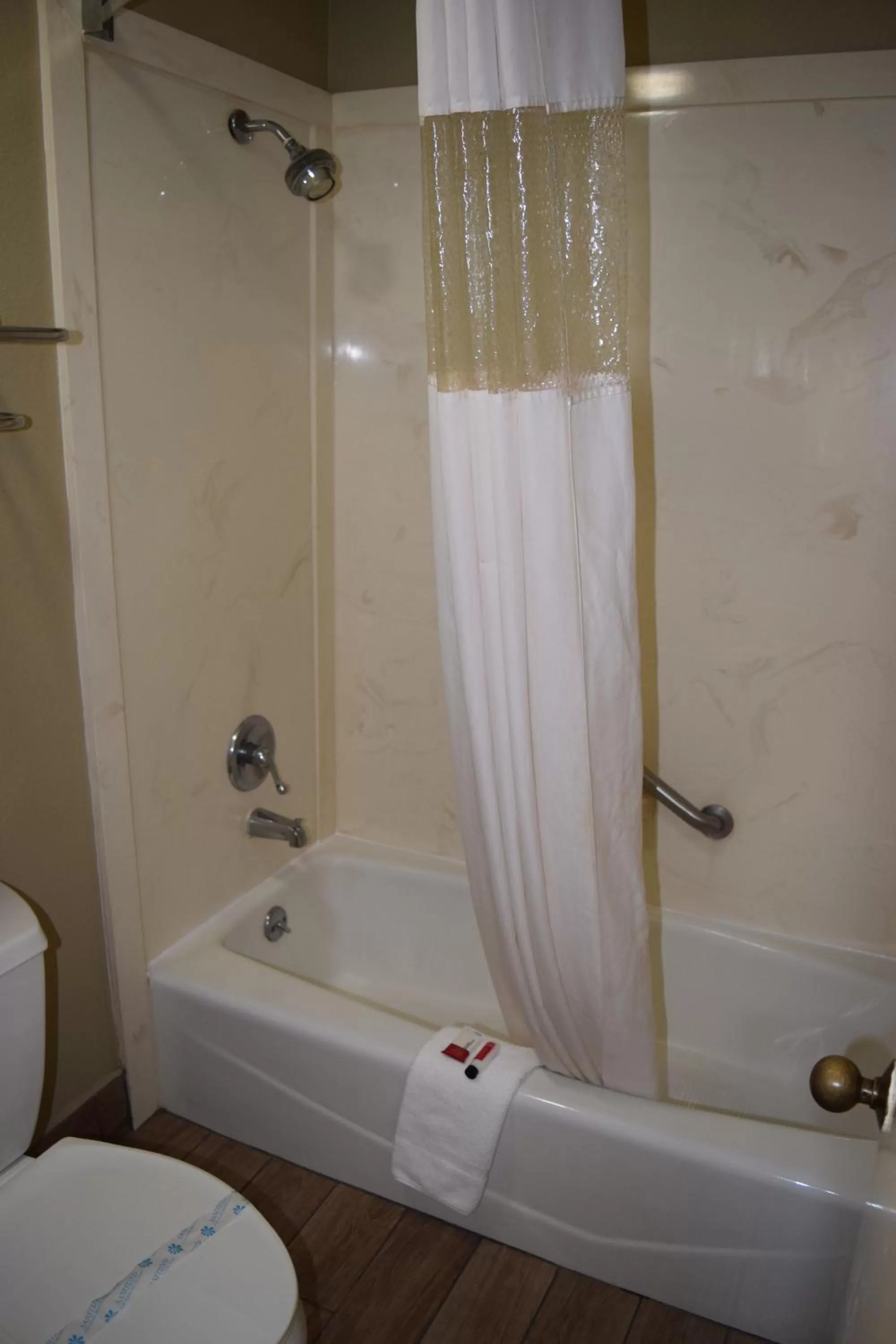 Bathroom in Super 8 by Wyndham Paragould