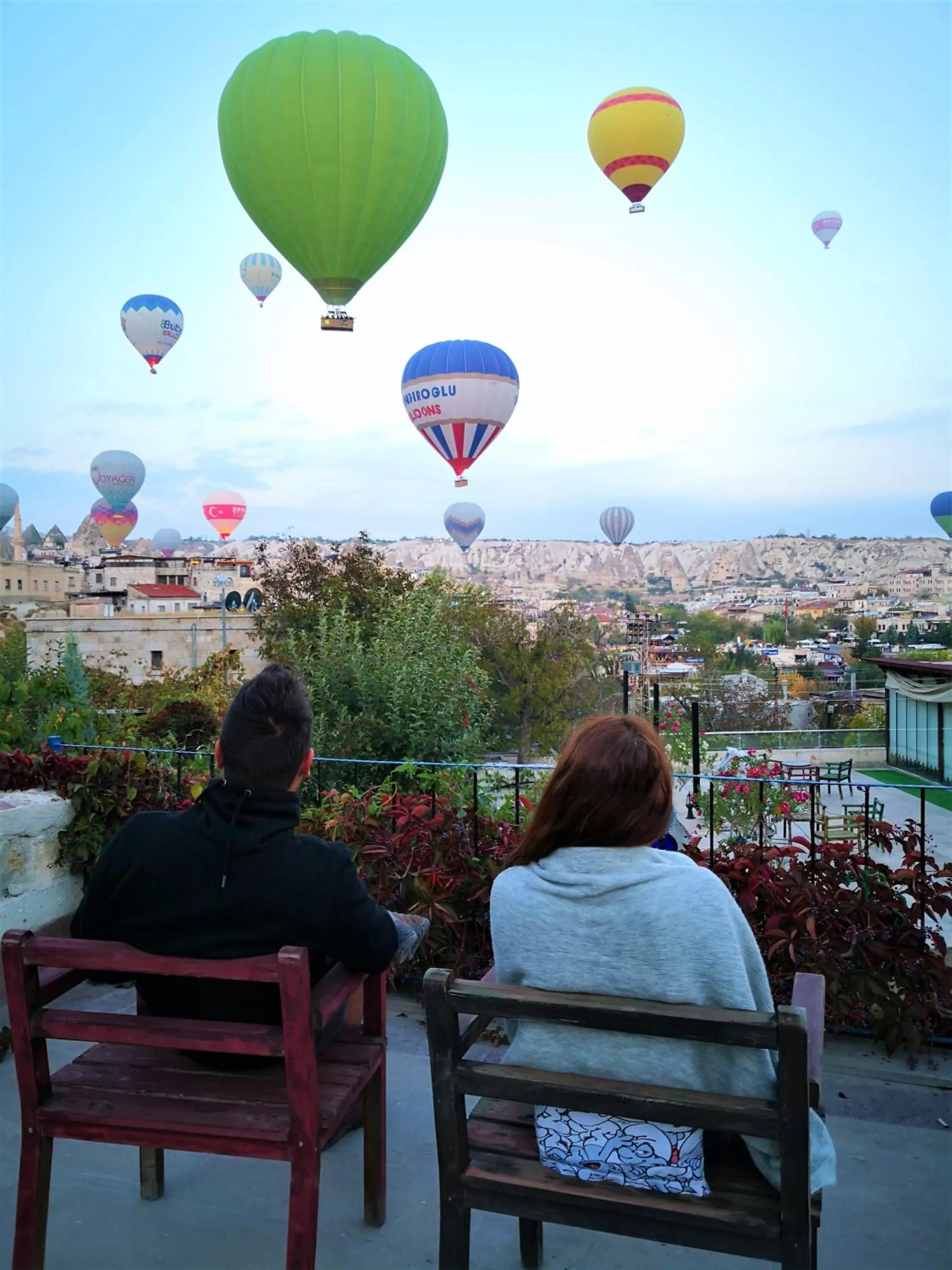 Natural landscape in Roc Of Cappadocia