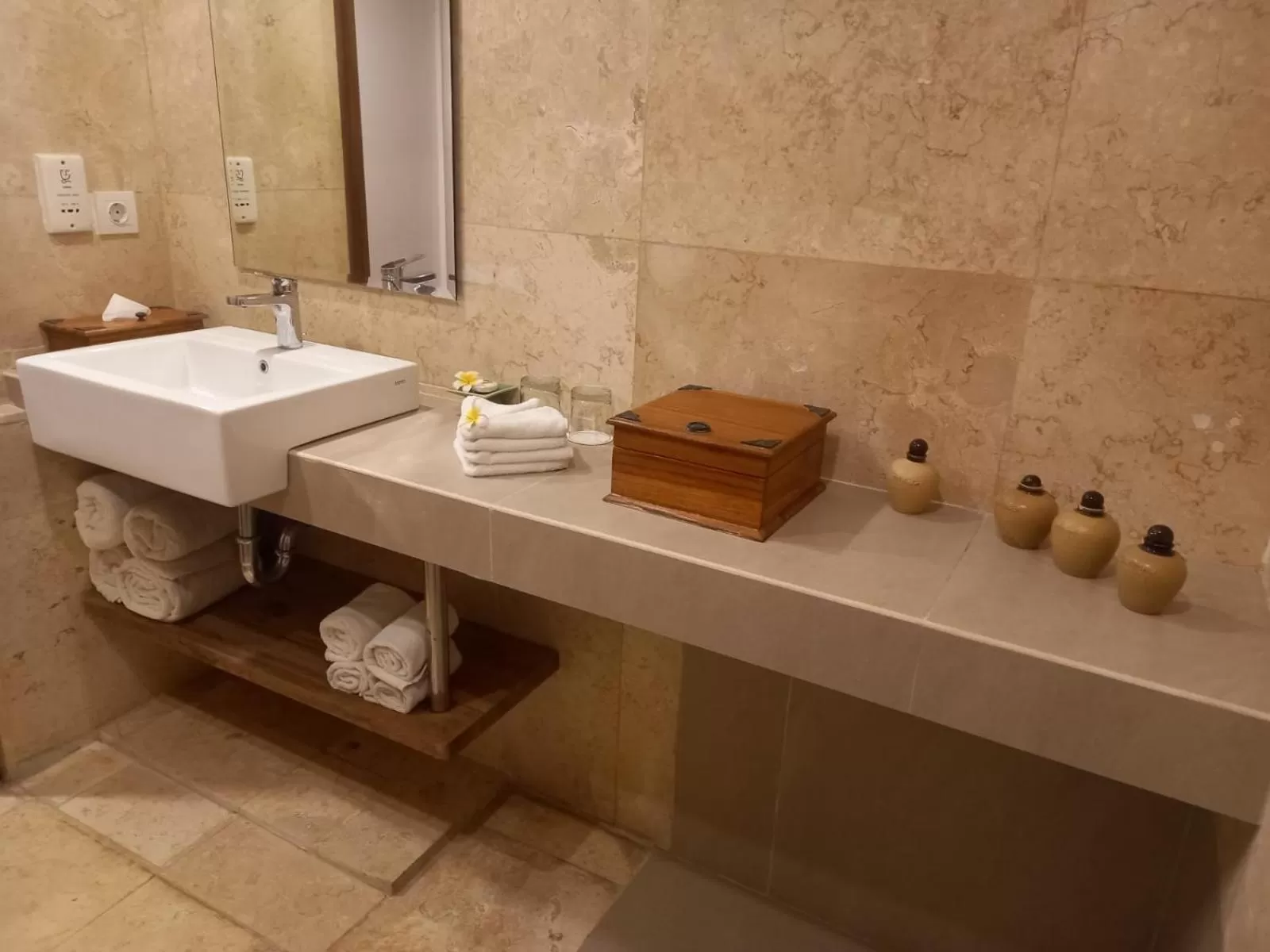 Bathroom in AlamKulkul Boutique Resort