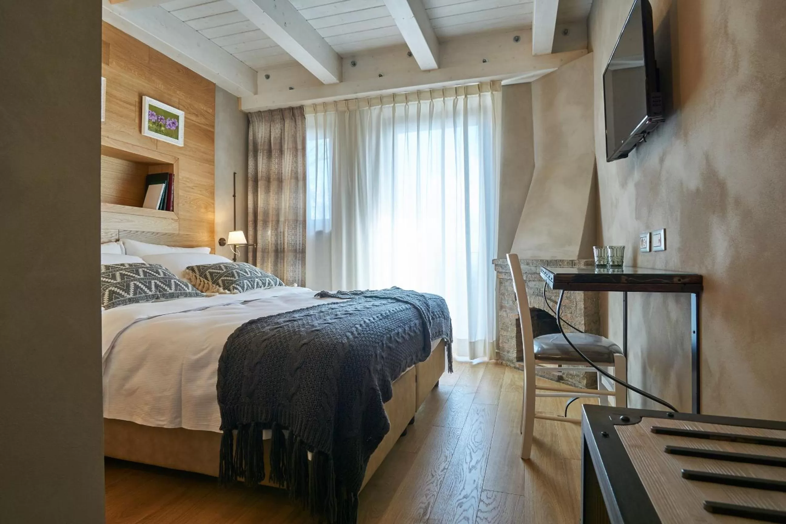 Bed in Relais Villa Miraglia