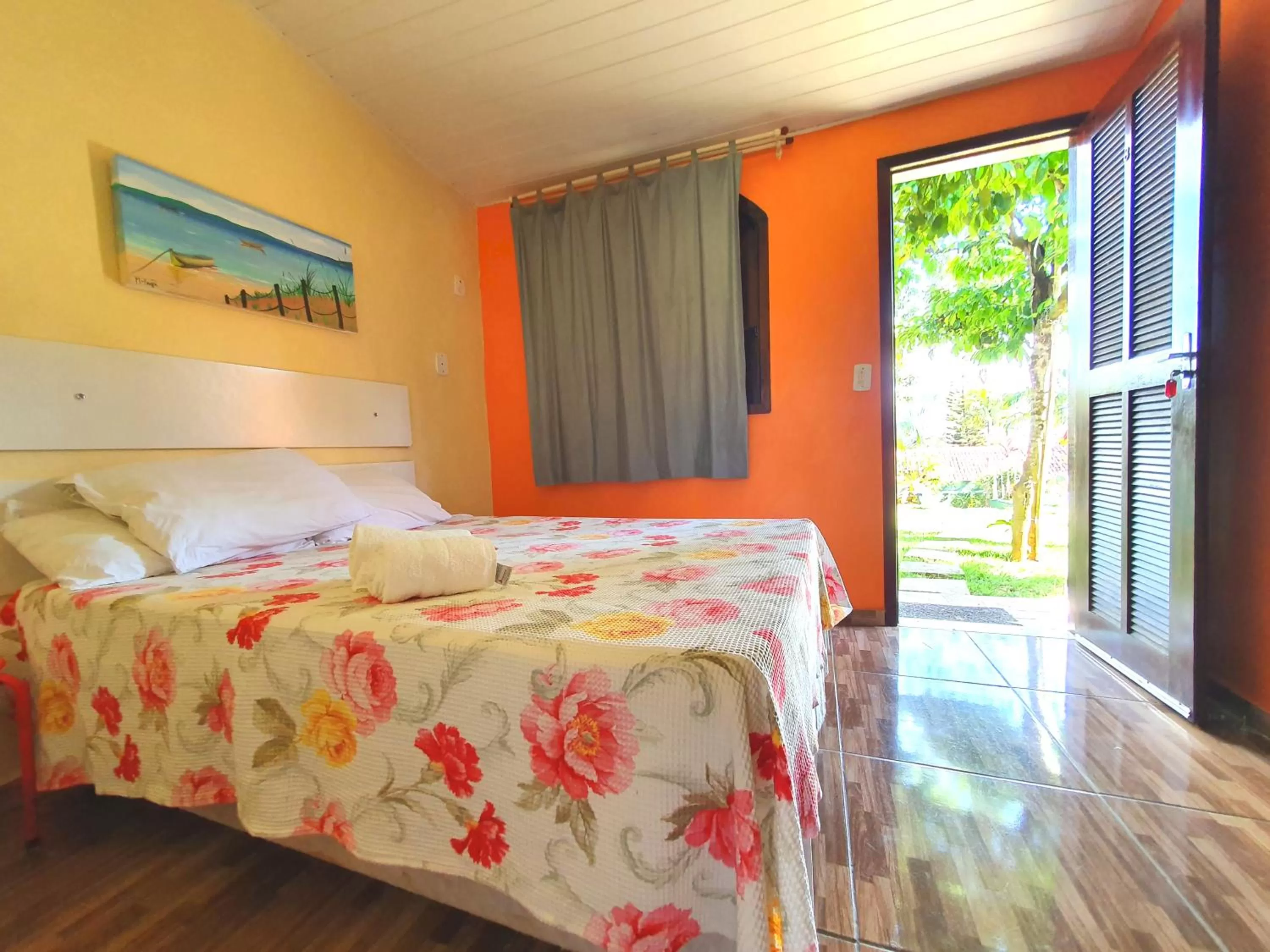 Bedroom, Bed in Suítes Casa do Barão