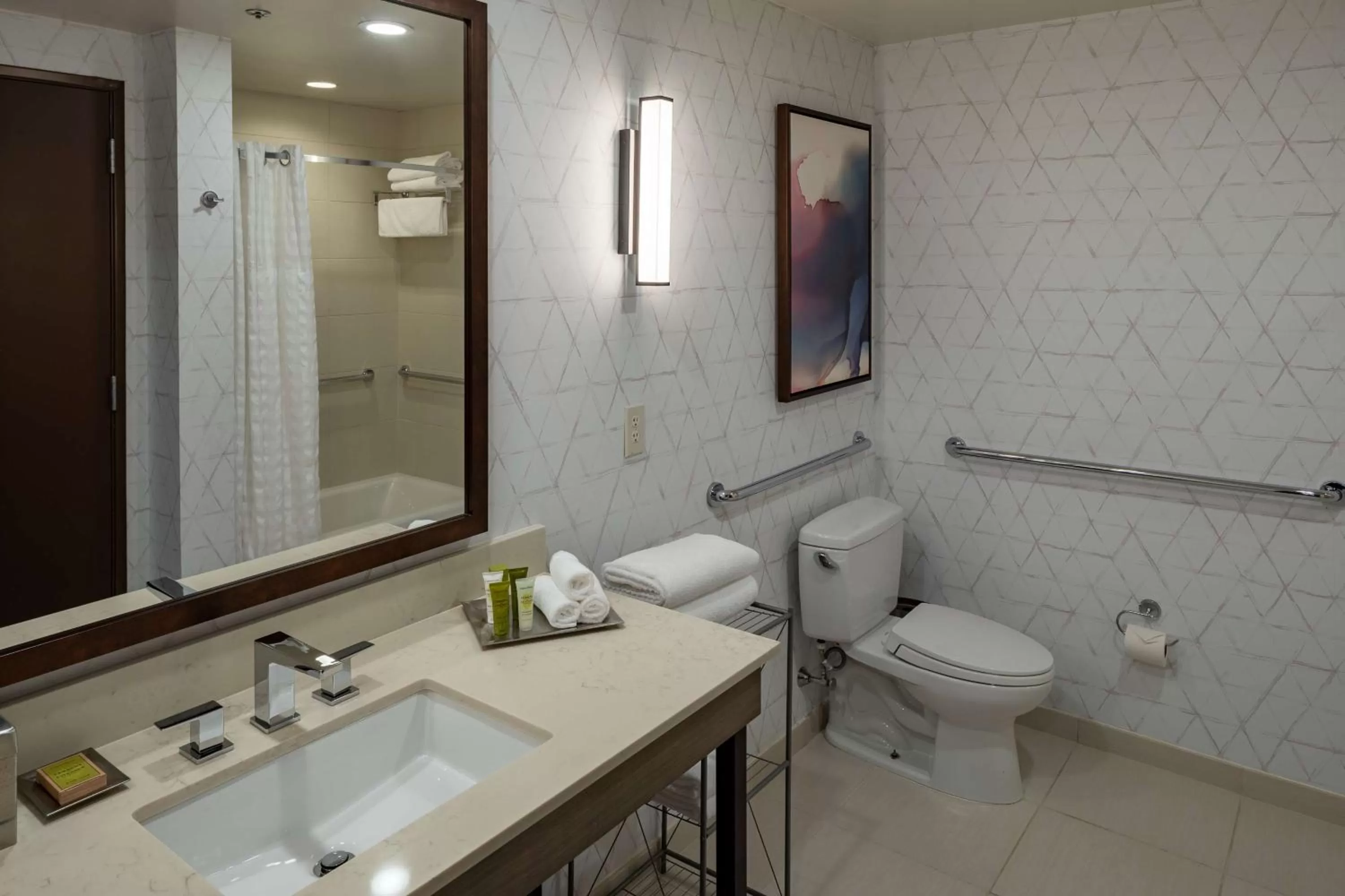 Bathroom in Hilton Asheville Biltmore Park