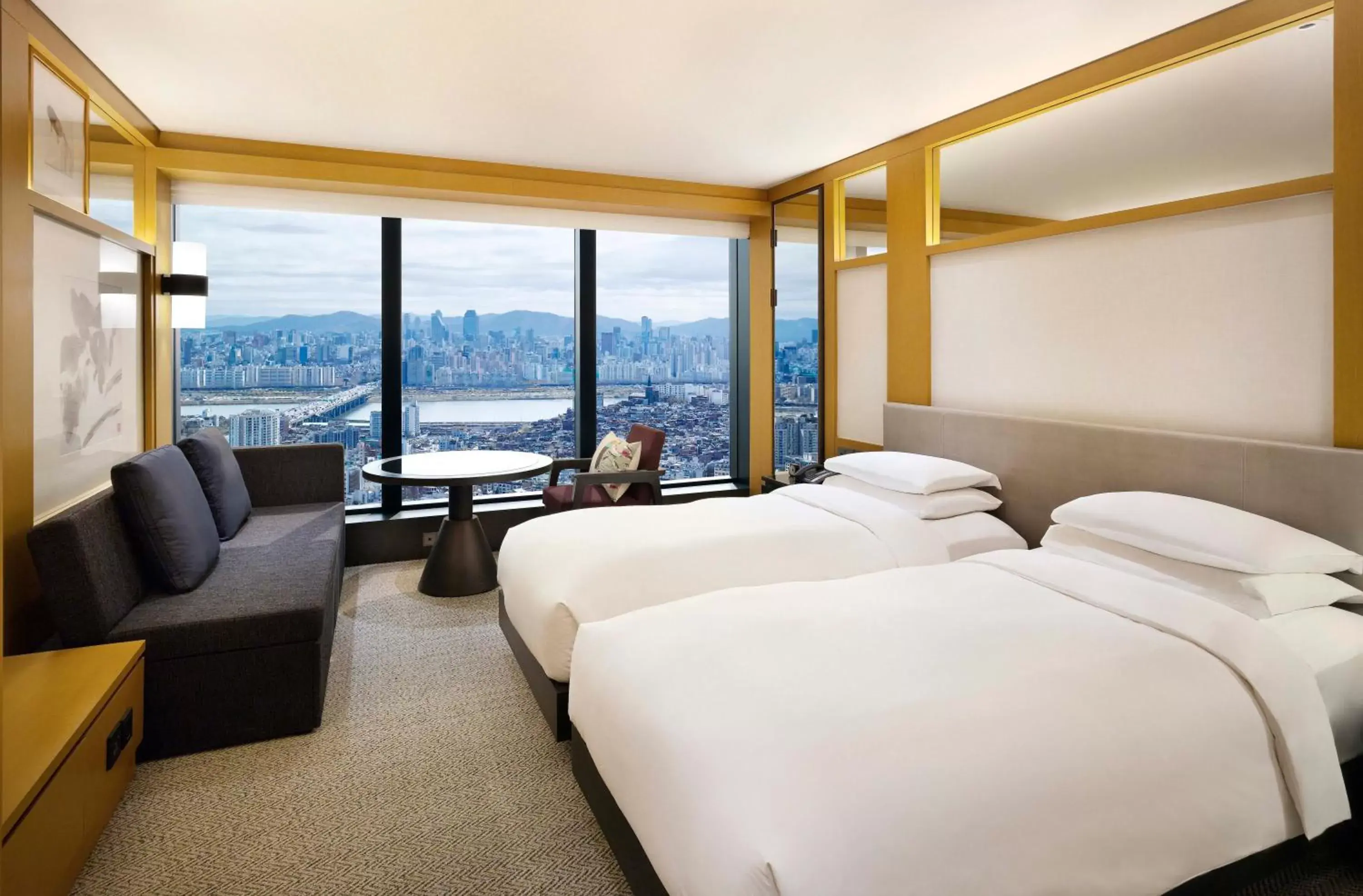 Twin Room with River View in Grand Hyatt Seoul Twin Room with River View in Grand Hyatt Seoul