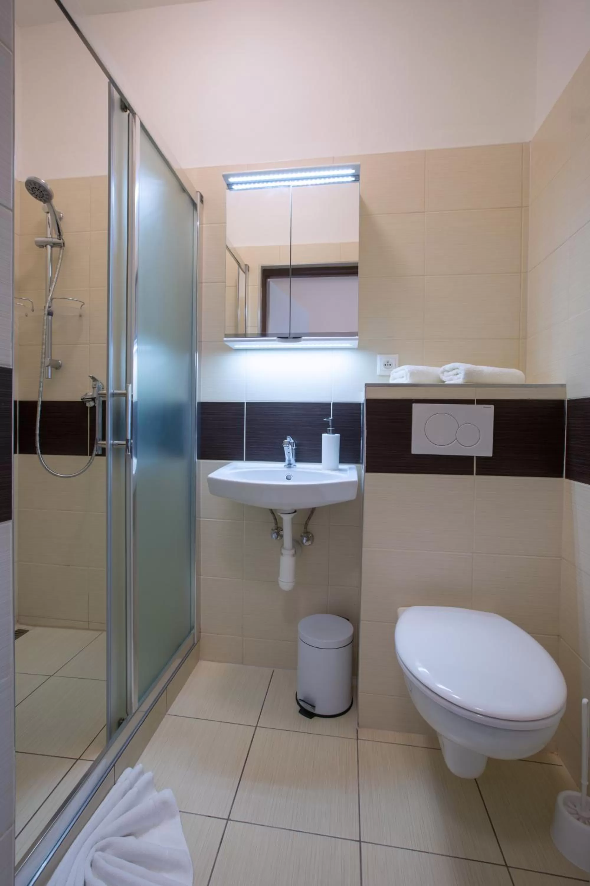 Shower, Bathroom in Agro Complex Apartments