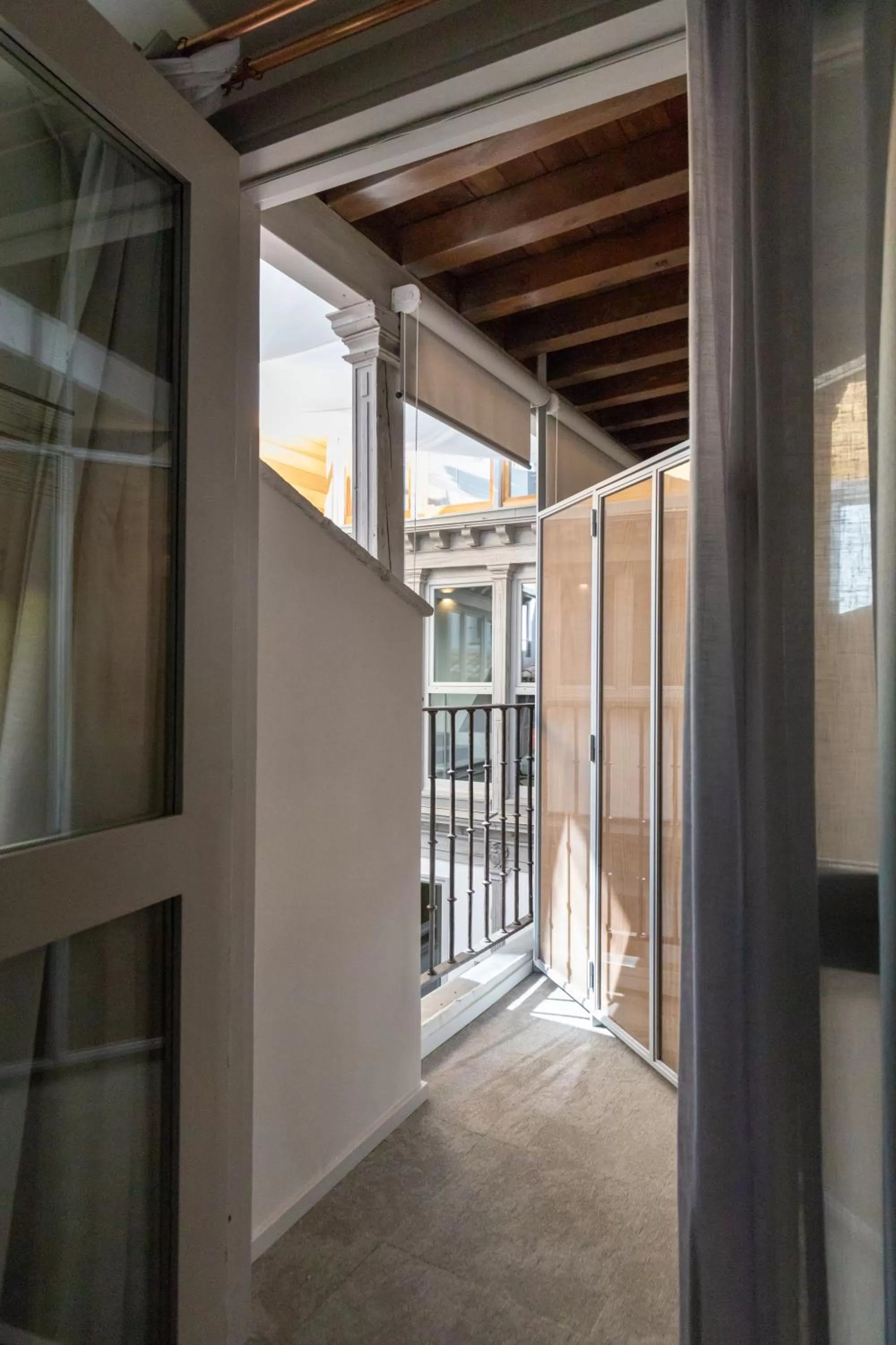 Inner courtyard view in Hotel Boutique Posada Sillería