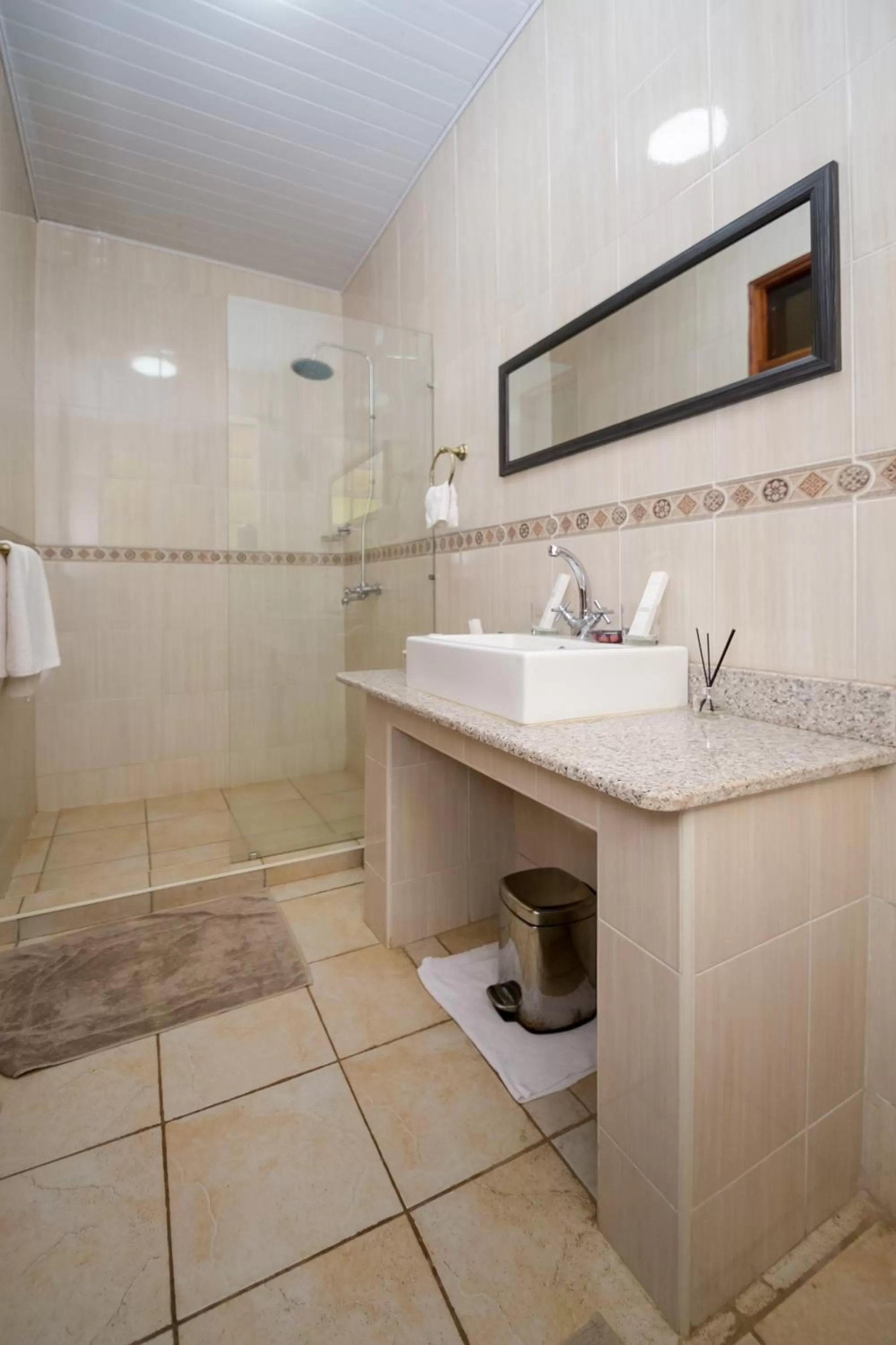 Shower, Bathroom in Hotel Rudi