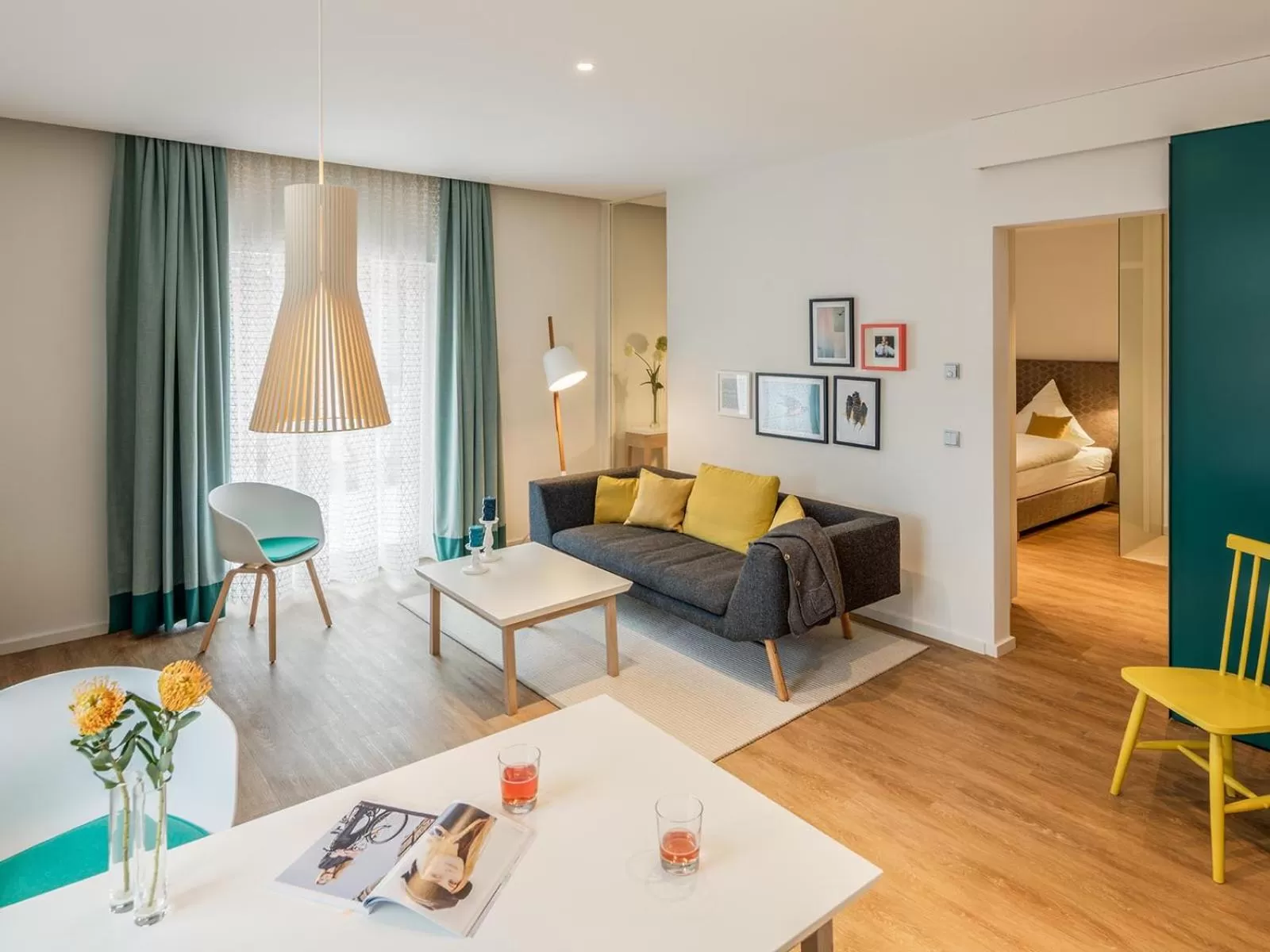 Living room, Bed in Goldkind Feine Wohn- & Schlafstuben