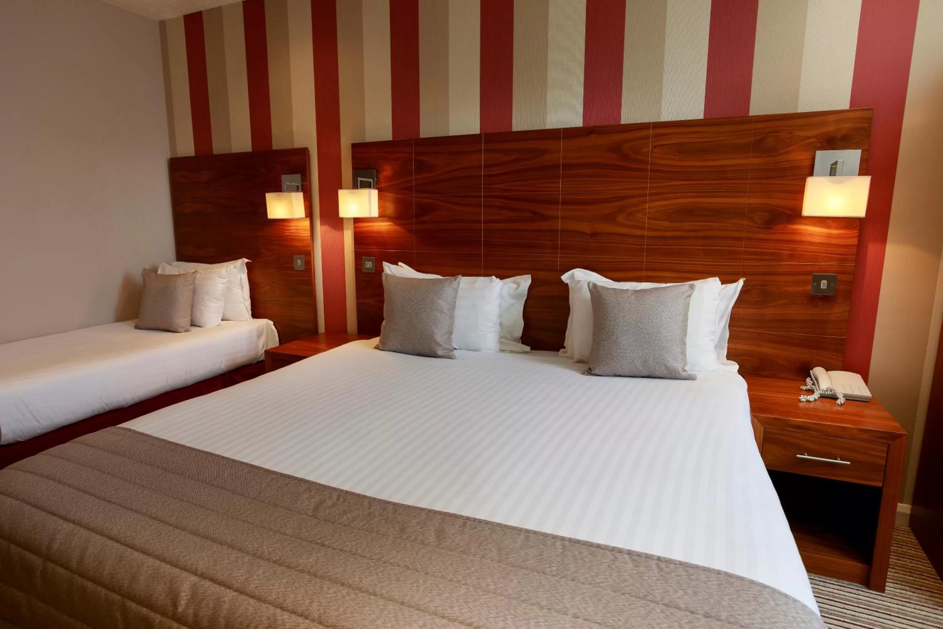 Bed in The Victoria Hotel