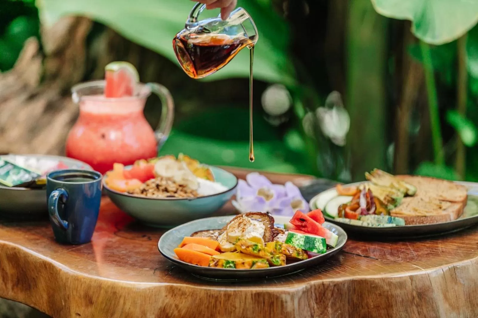 Food in Casa G - Manuel Antonio oceanview hotel