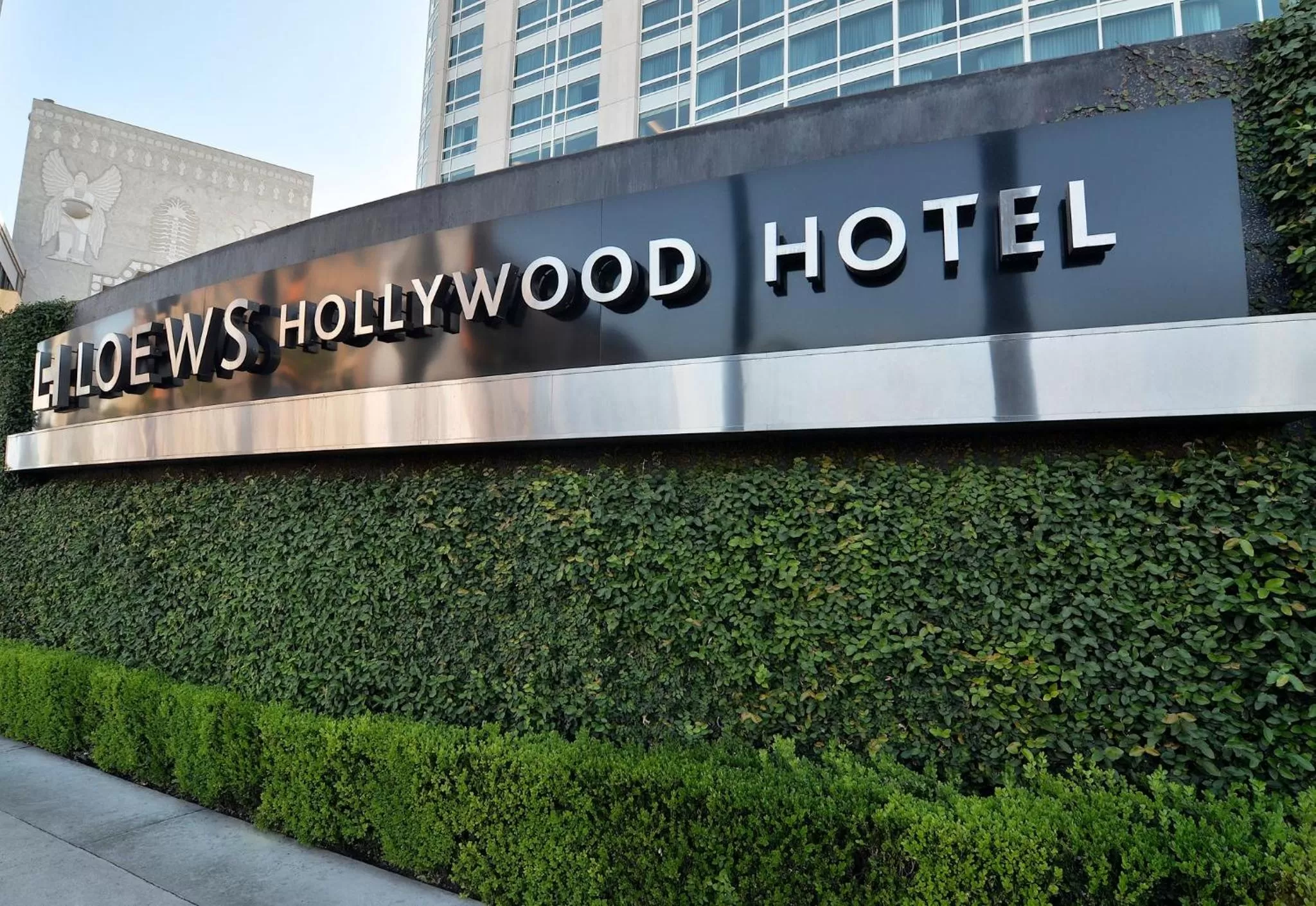 Property building in Loews Hollywood Hotel