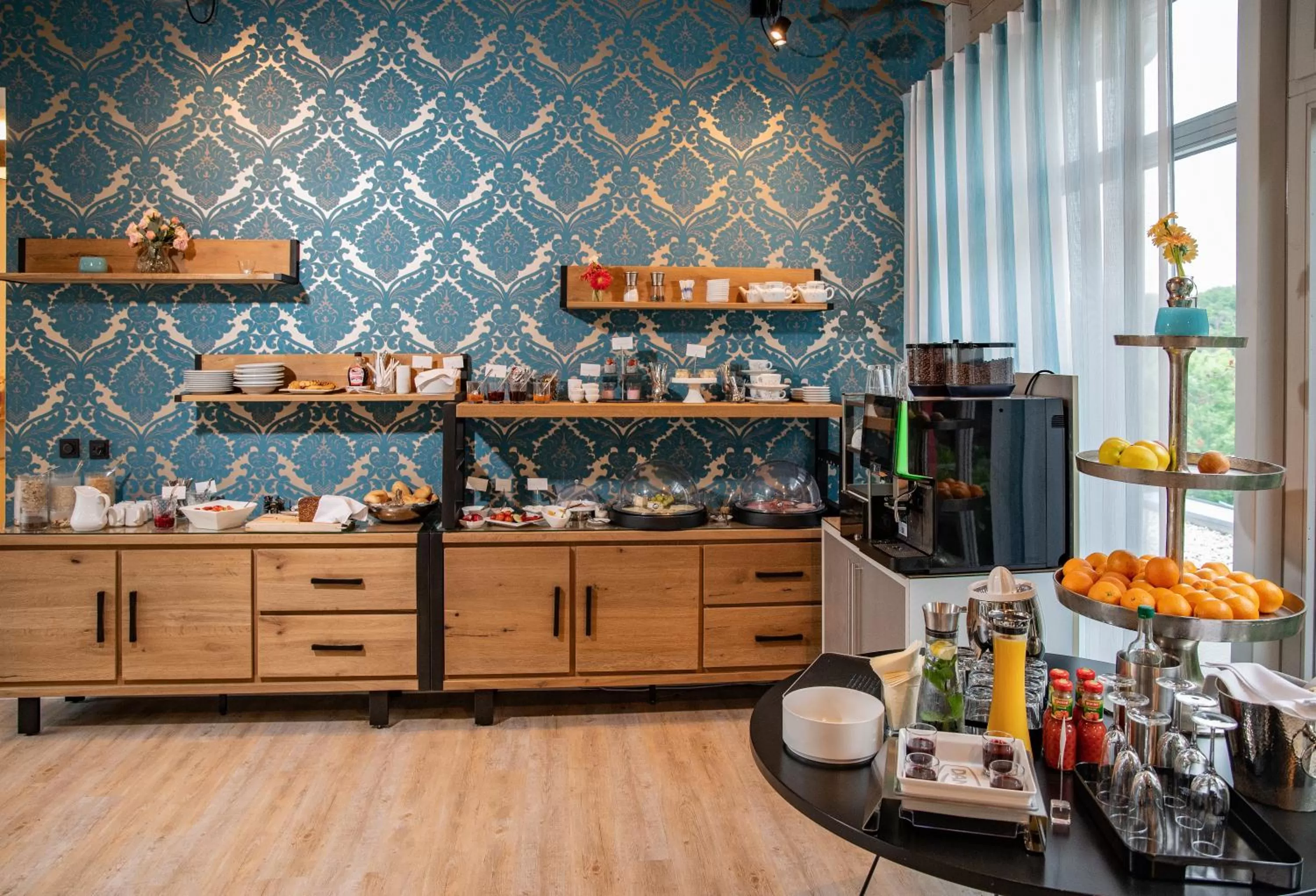 Buffet breakfast in Boutique-Hotel Villa Anna