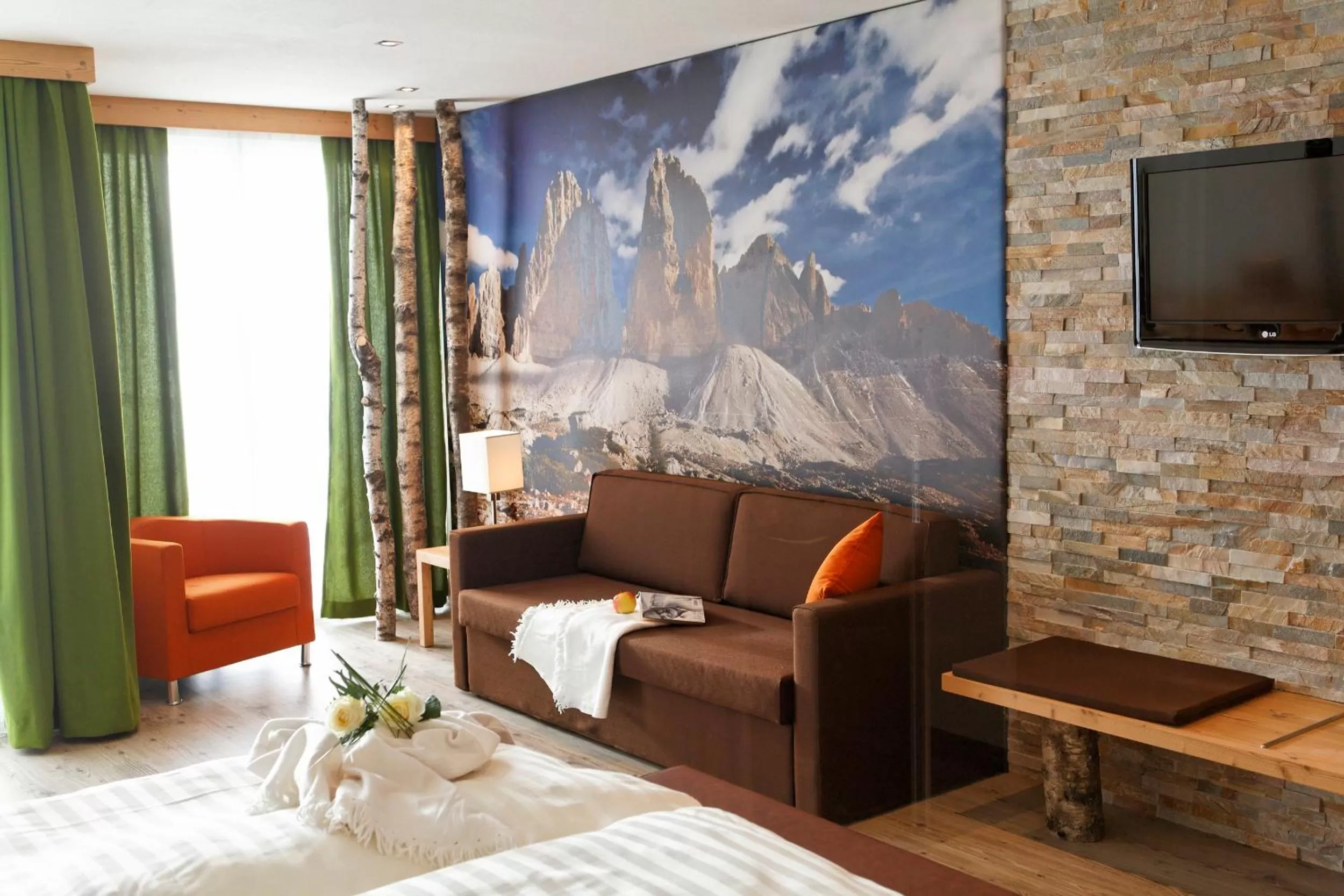 Seating area in Hotel Amaten