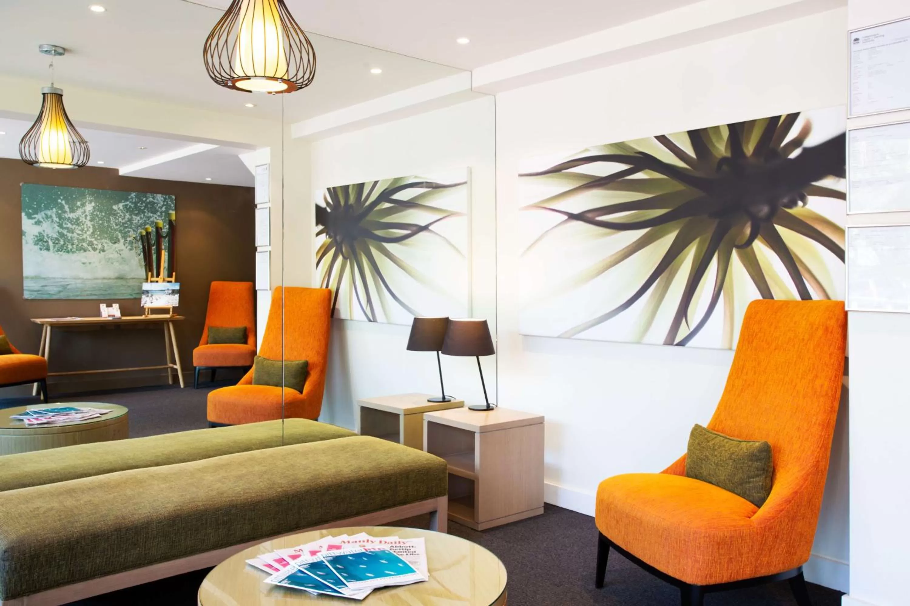 Lobby or reception in Mirage Hotel Newport