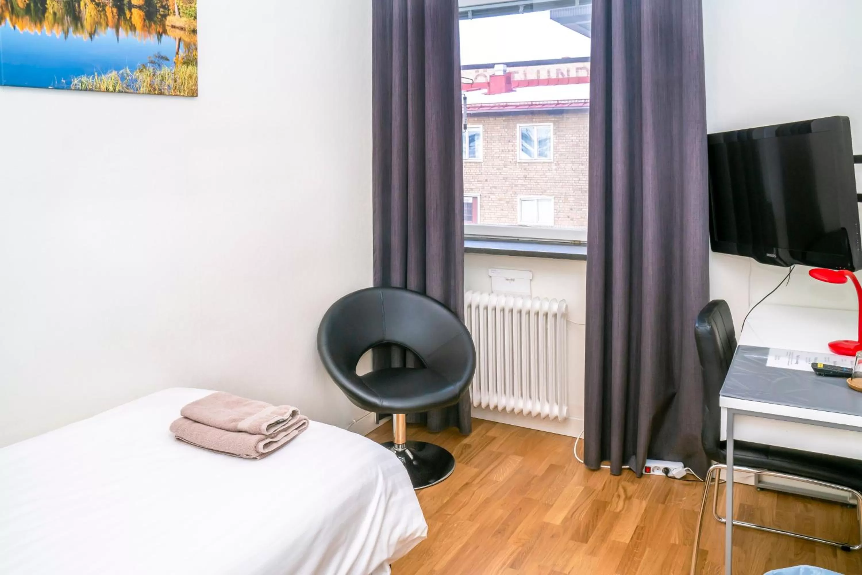 Bedroom, Bed in Hotell Linden