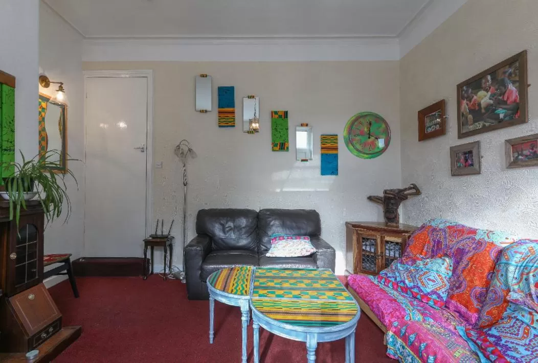 Living room in Bradford Digs