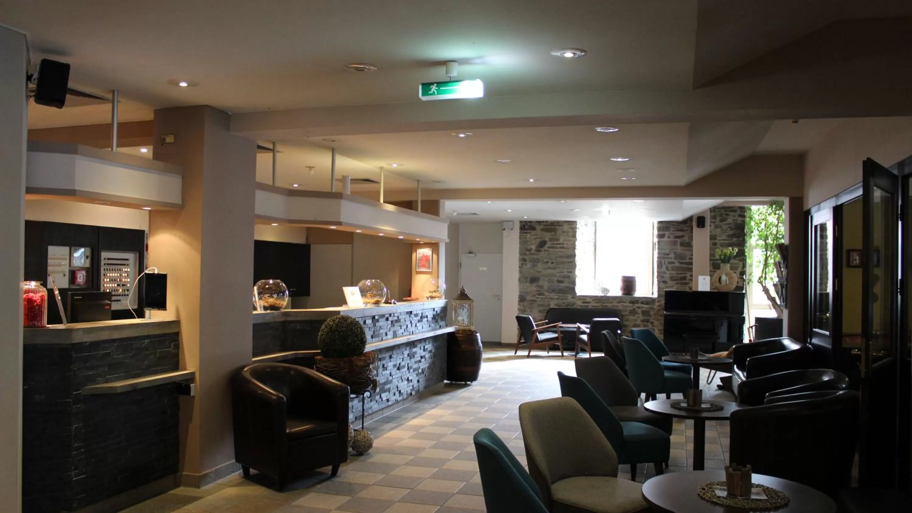 Lobby or reception in ACHAT Hotel Monschau