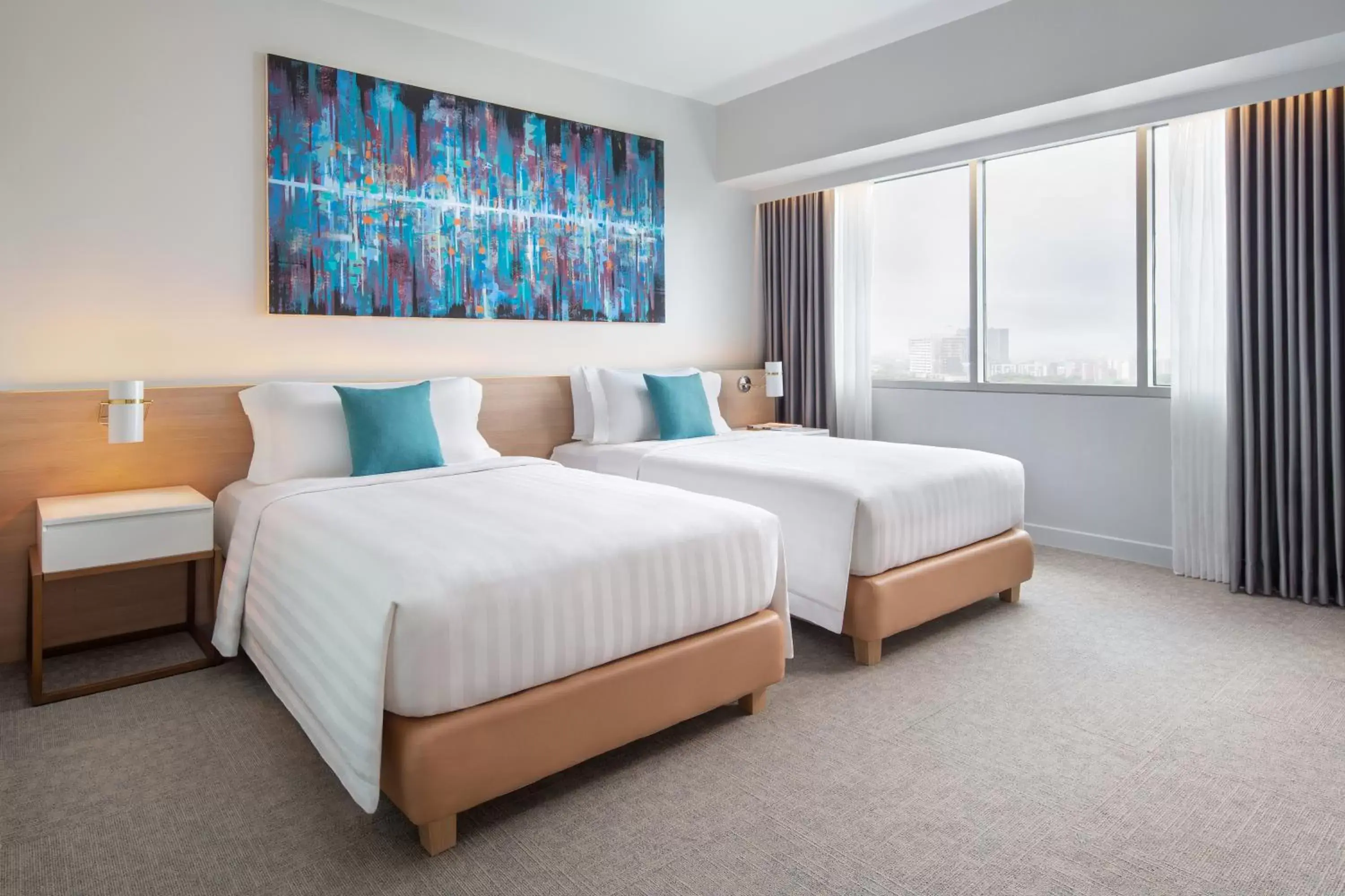 Twin Room in Brittany Hotel BGC Twin Room in Brittany Hotel BGC