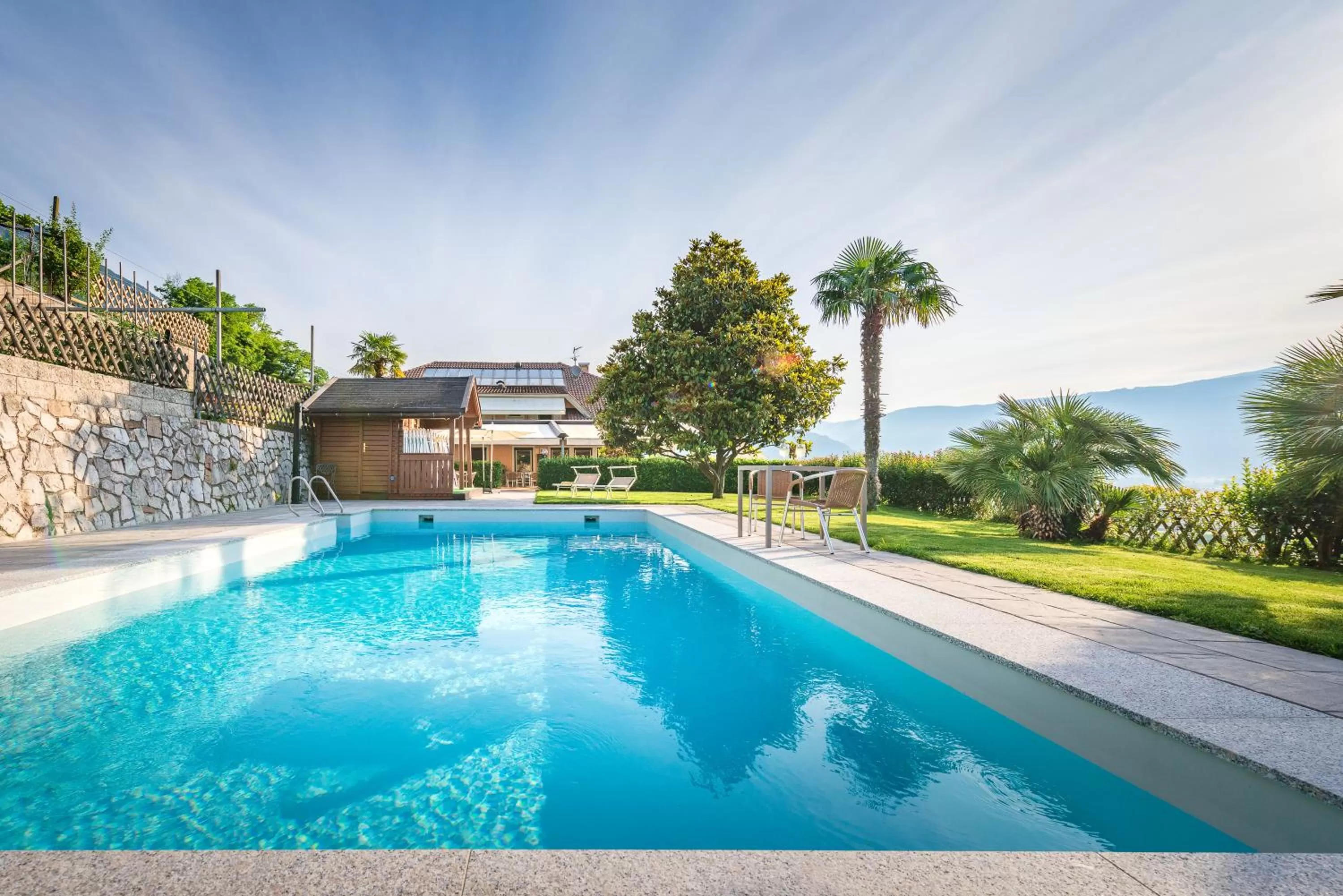 Swimming pool in Garni Hotel Ritterhof