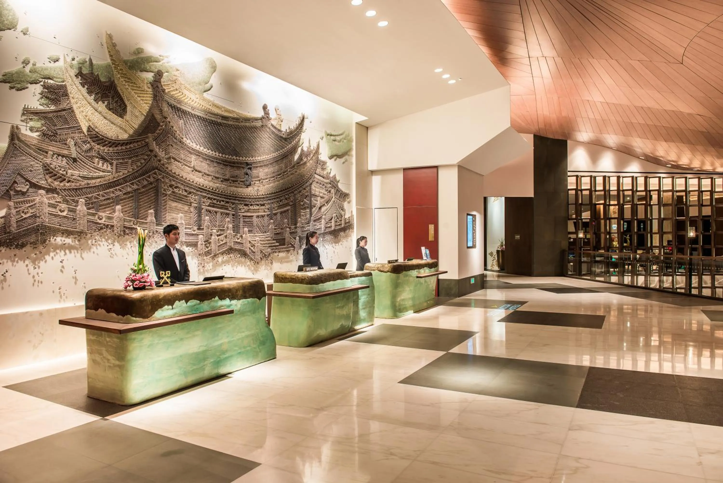 Lobby or reception in Pullman Kaifeng Jianye