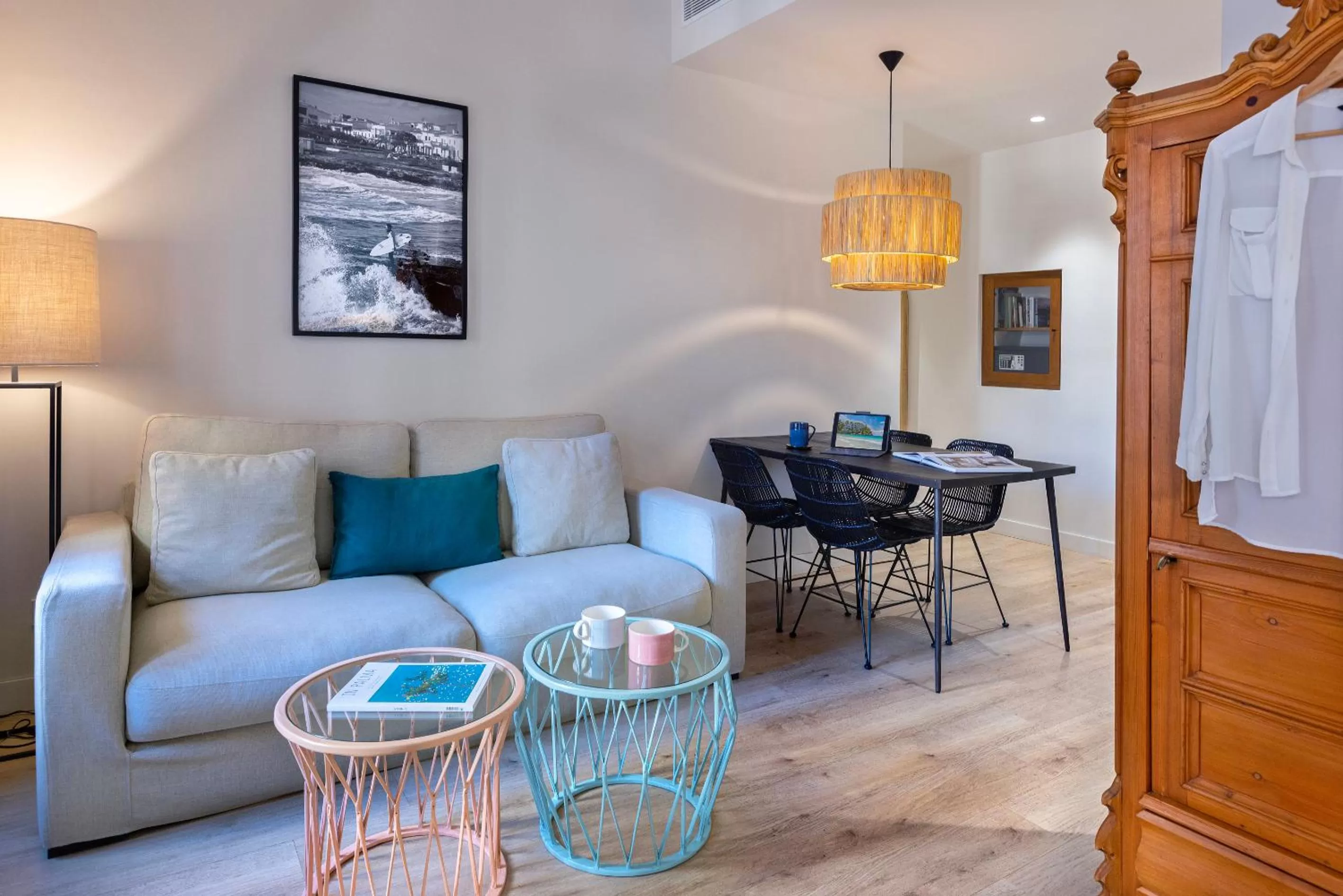 Living room in Samaritana Suites