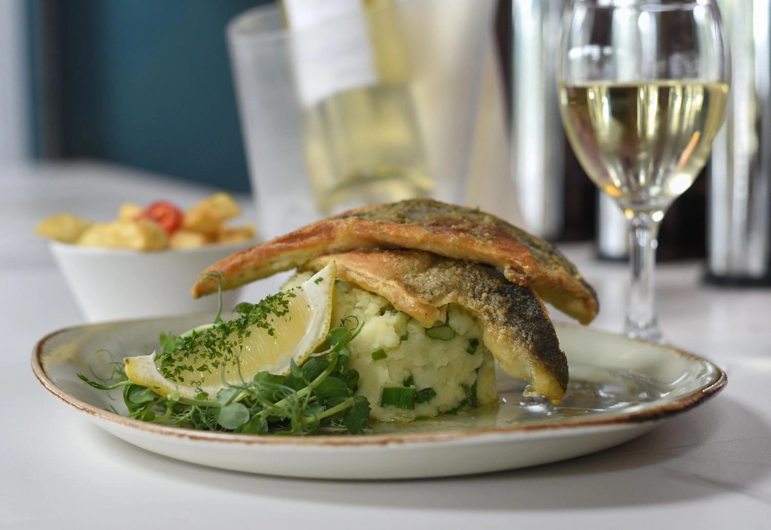 Food close-up in The Lodge Hotel