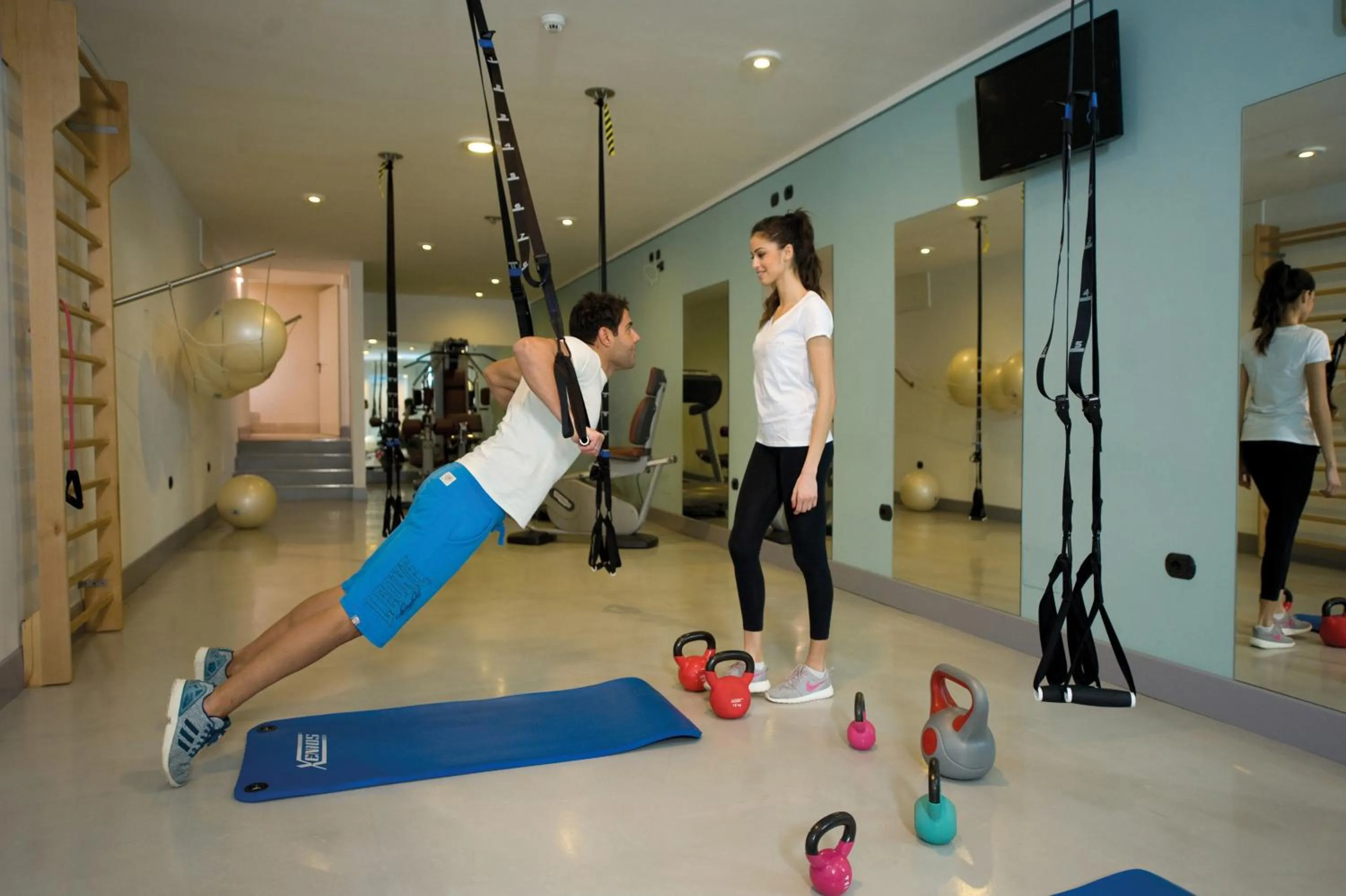 Fitness centre/facilities in Tropis Hotel